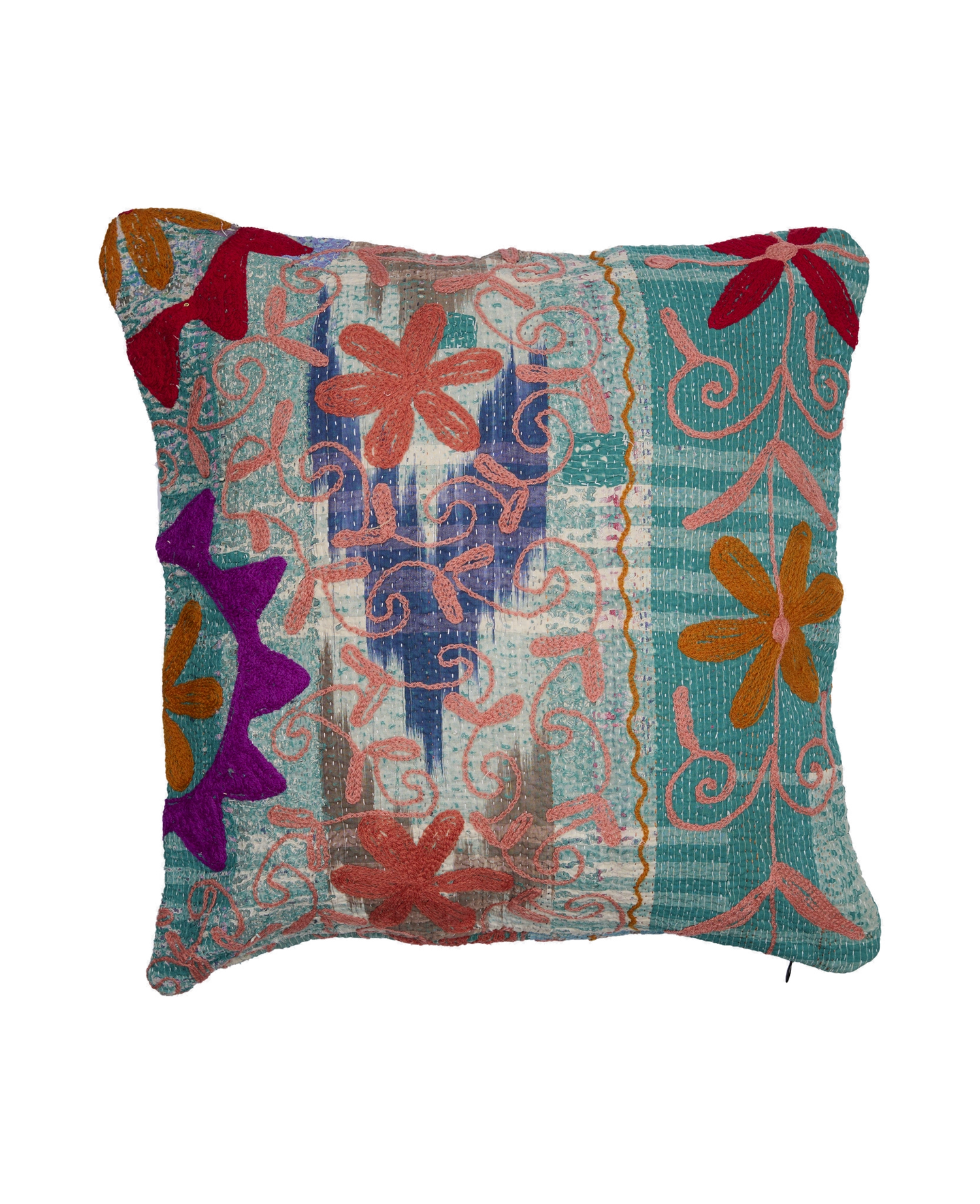 Karma Suzani Pillow Case (50 x 50) - No. 61