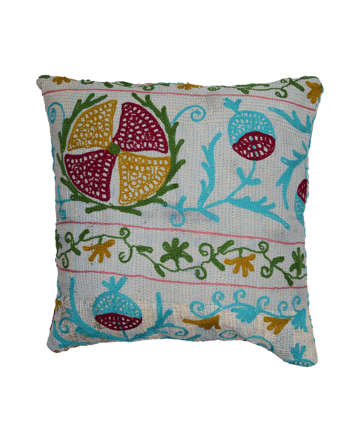 Karma Suzani Pillow Case (50 x 50) - No. 62