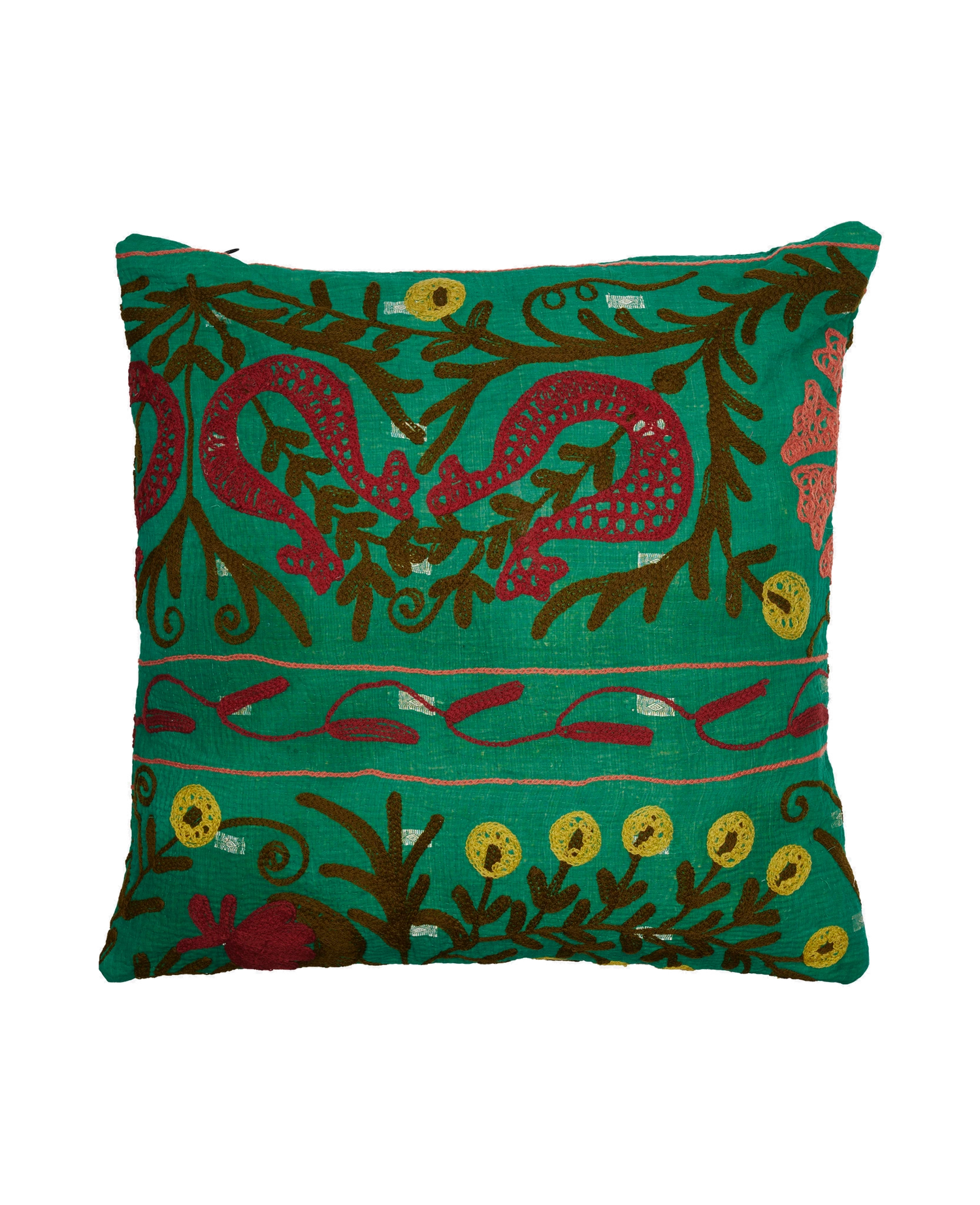 Karma Suzani Pillow Case (50 x 50) - No. 64