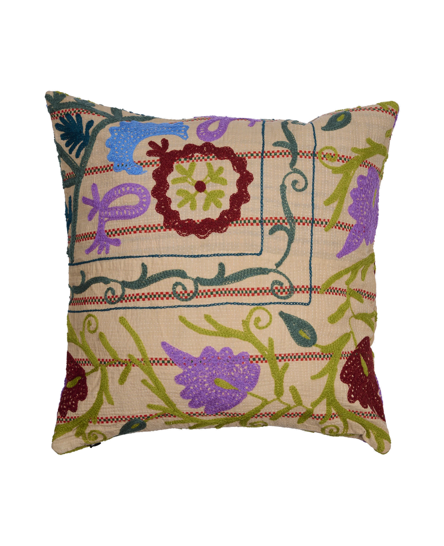 Karma Suzani Pillow Case (50 x 50) - No. 72