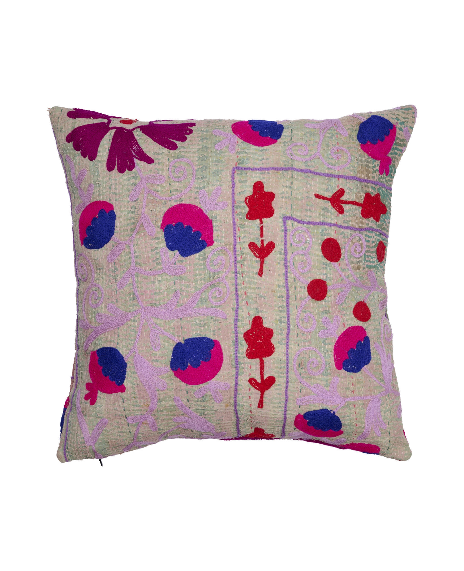 Karma Suzani Pillow Case (50 x 50) - No. 74