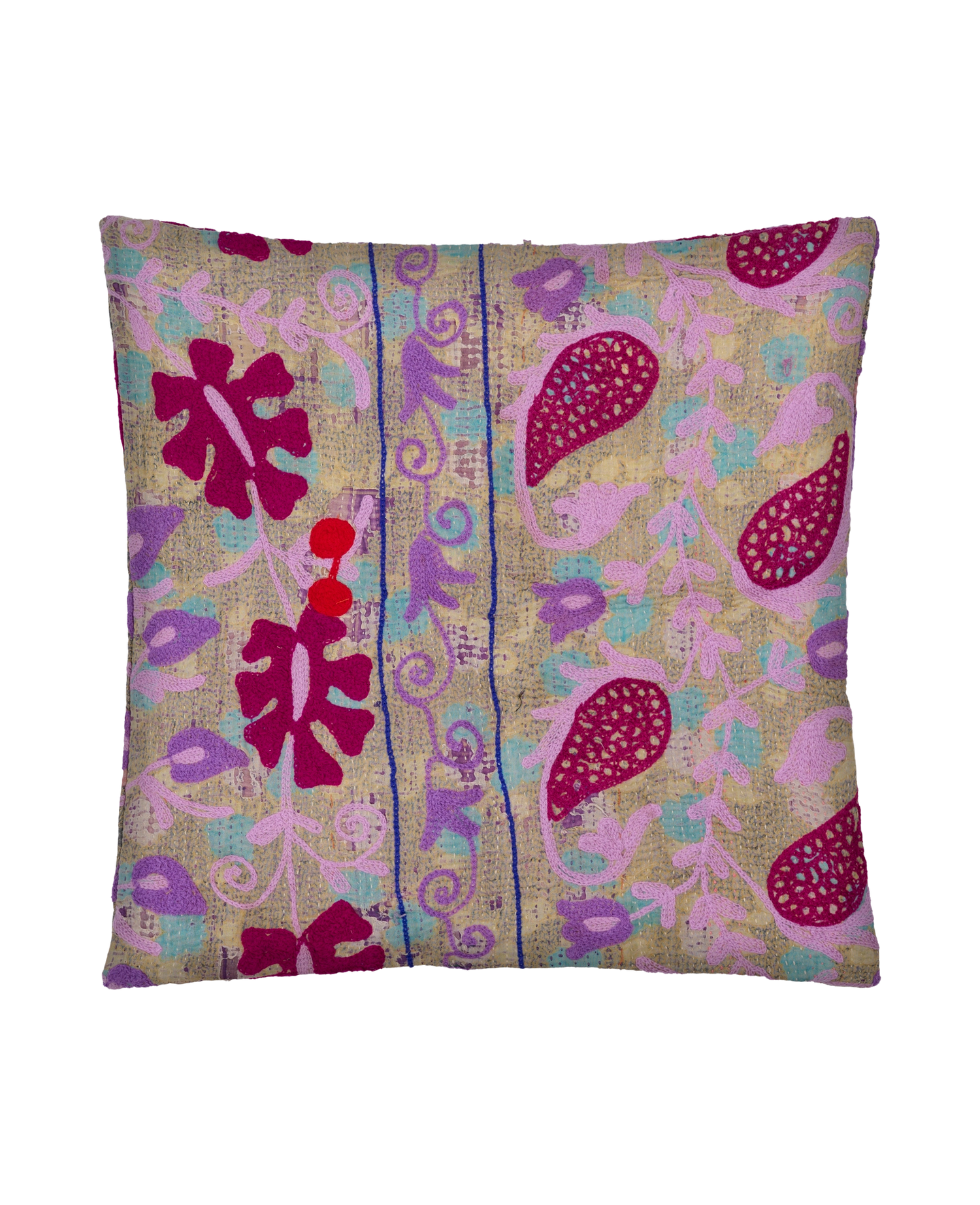 Karma Suzani Pillow Case (50 x 50) - No. 75