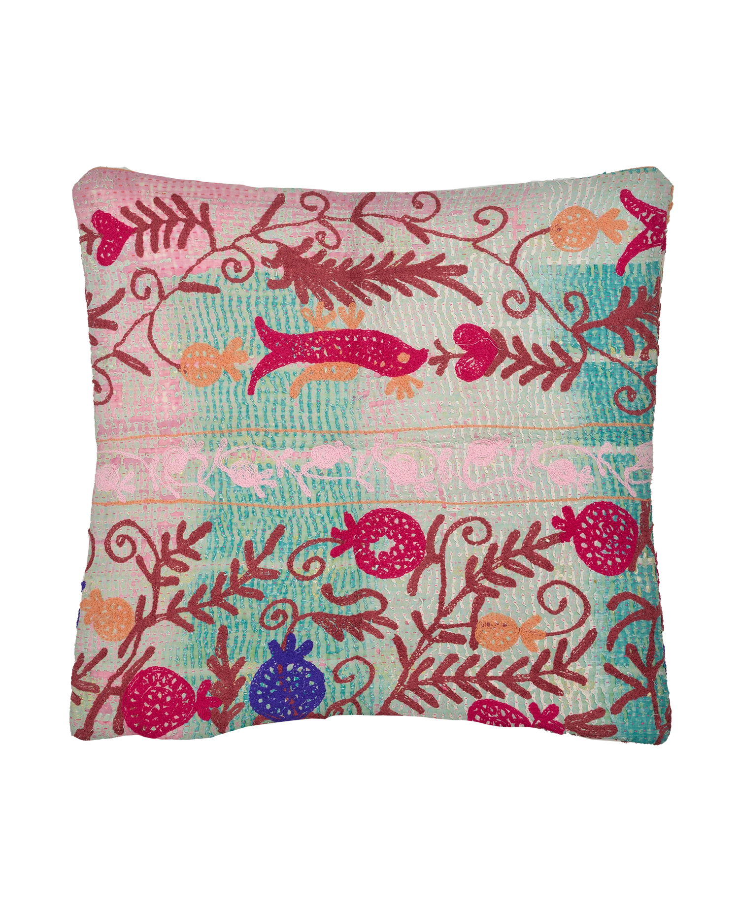Karma Suzani Pillow Case (50 x 50) - No. 97