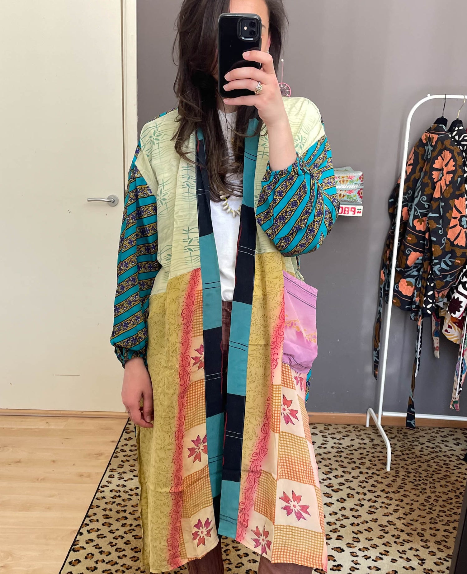 Pocket SILK Kimono - No. 13