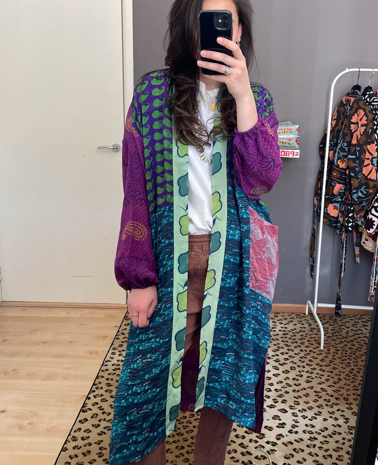 Pocket SILK Kimono - No. 14