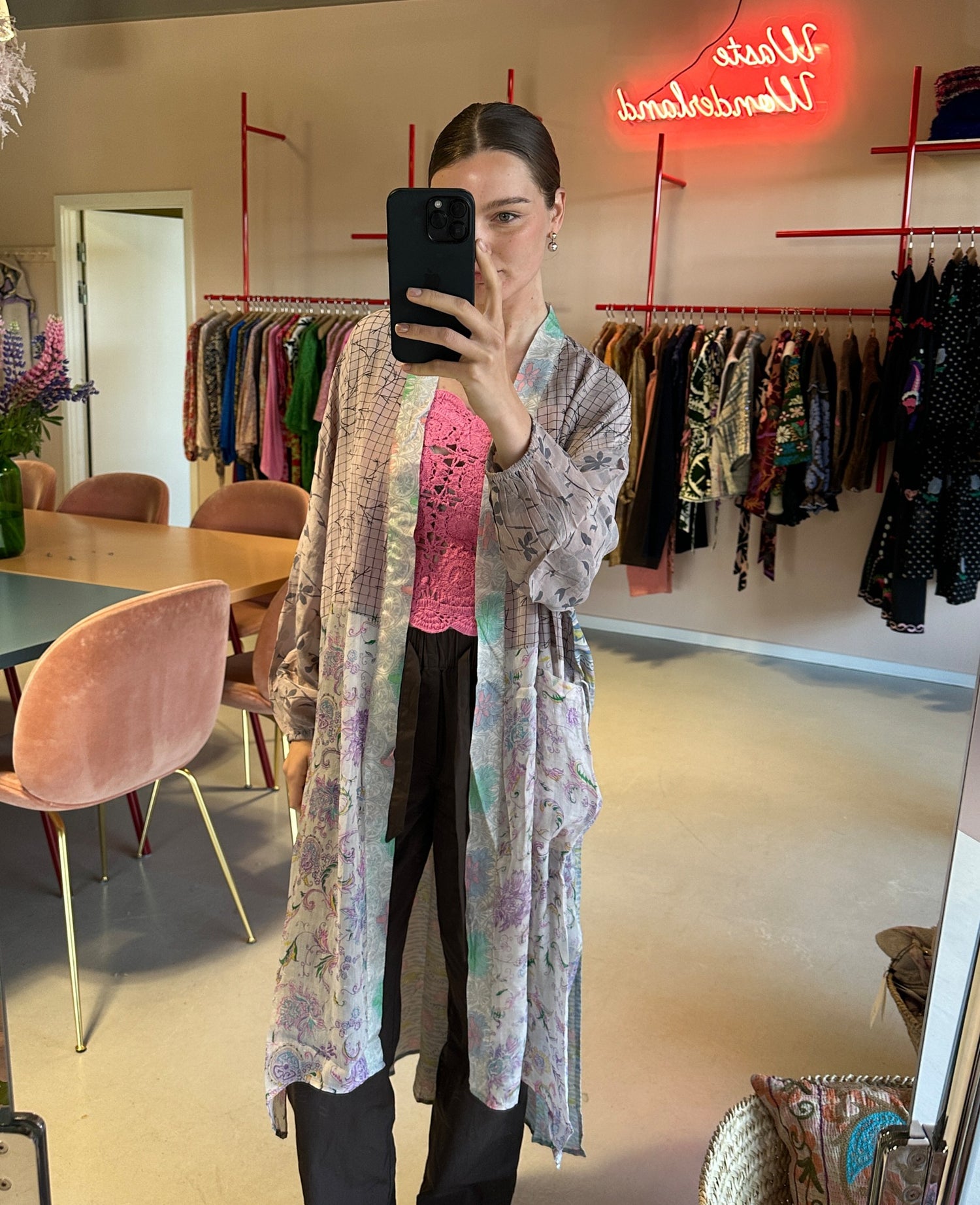 Pocket SILK Kimono - No. 15