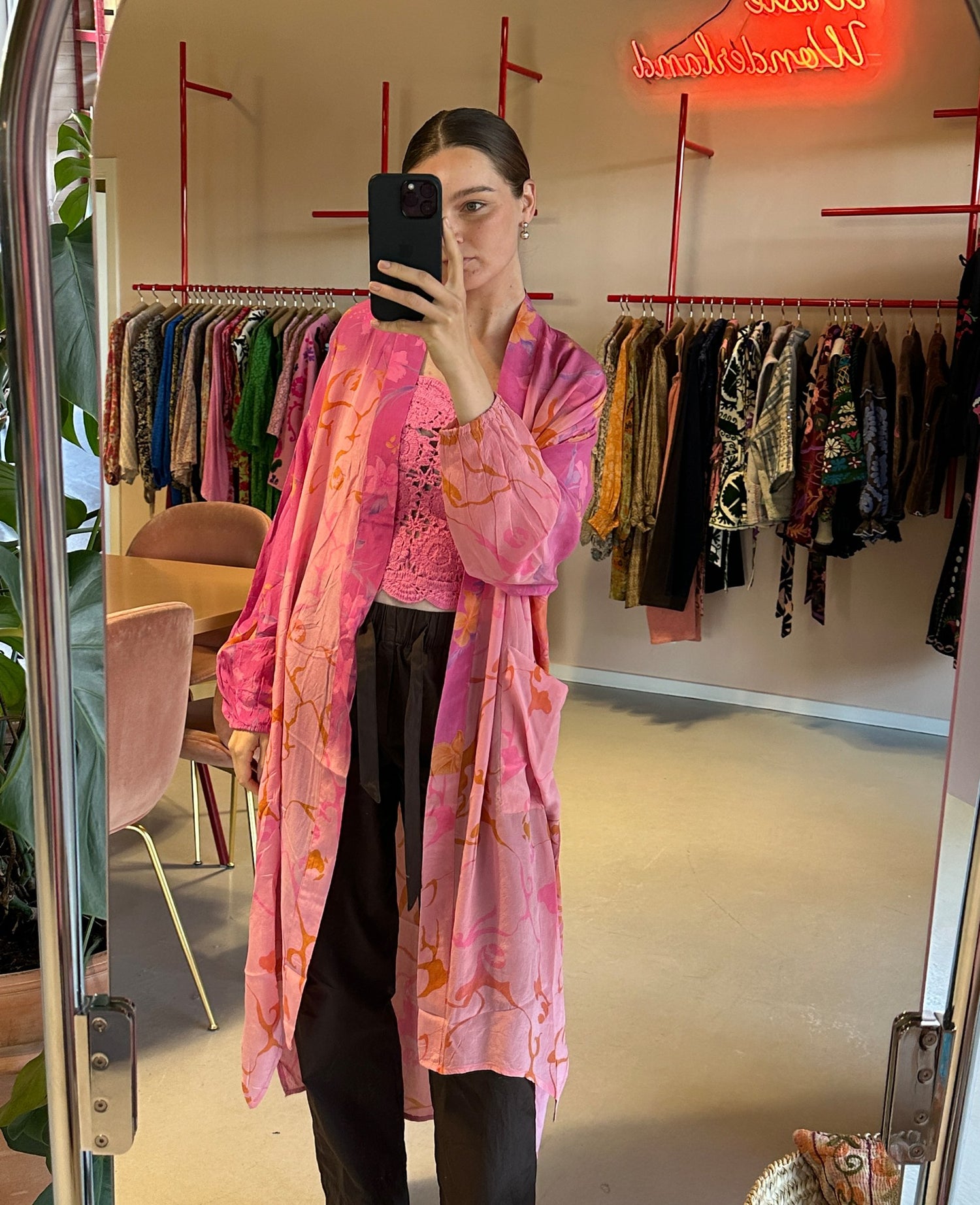 Pocket SILK Kimono - No. 16