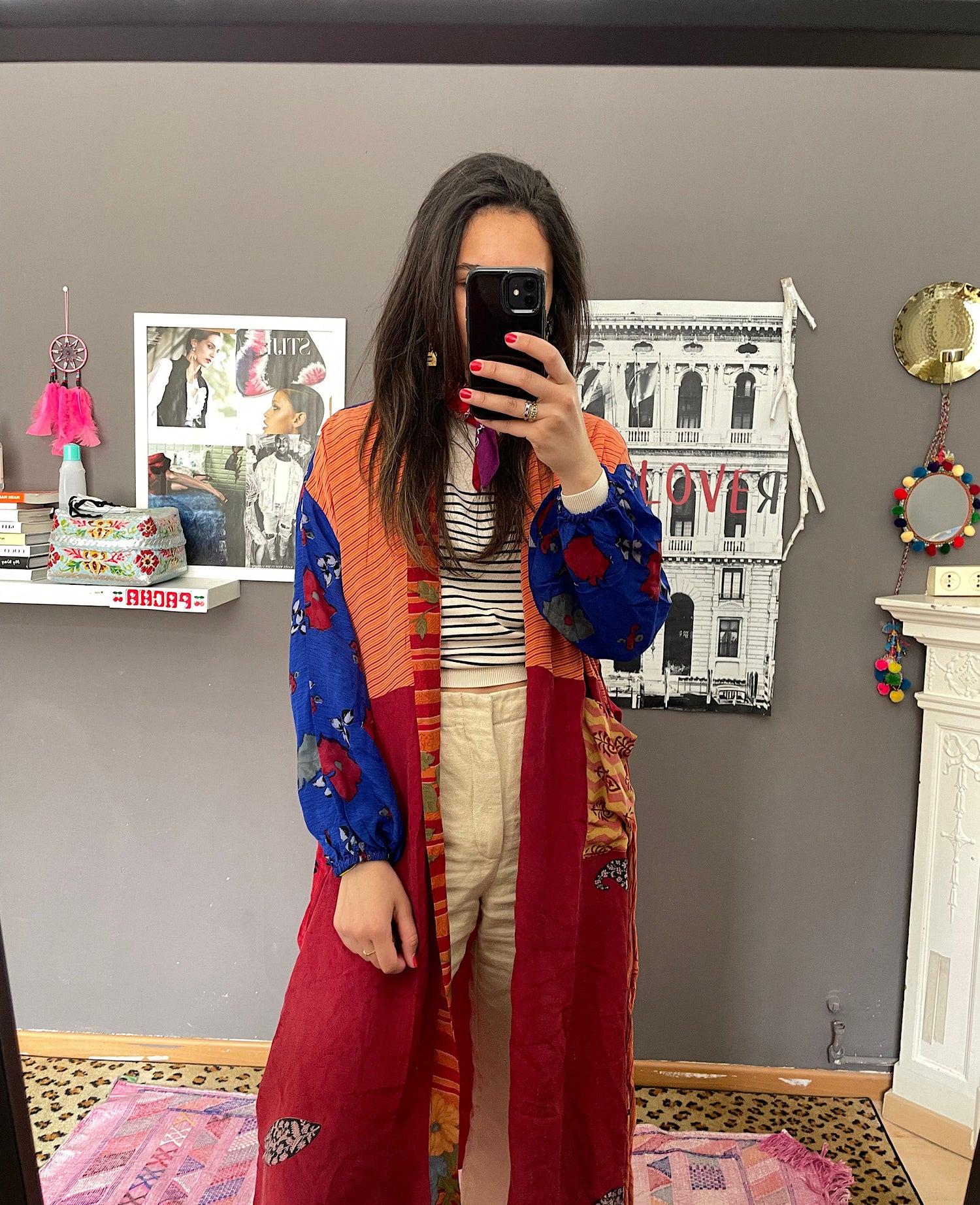 Pocket SILK Kimono - No. 22