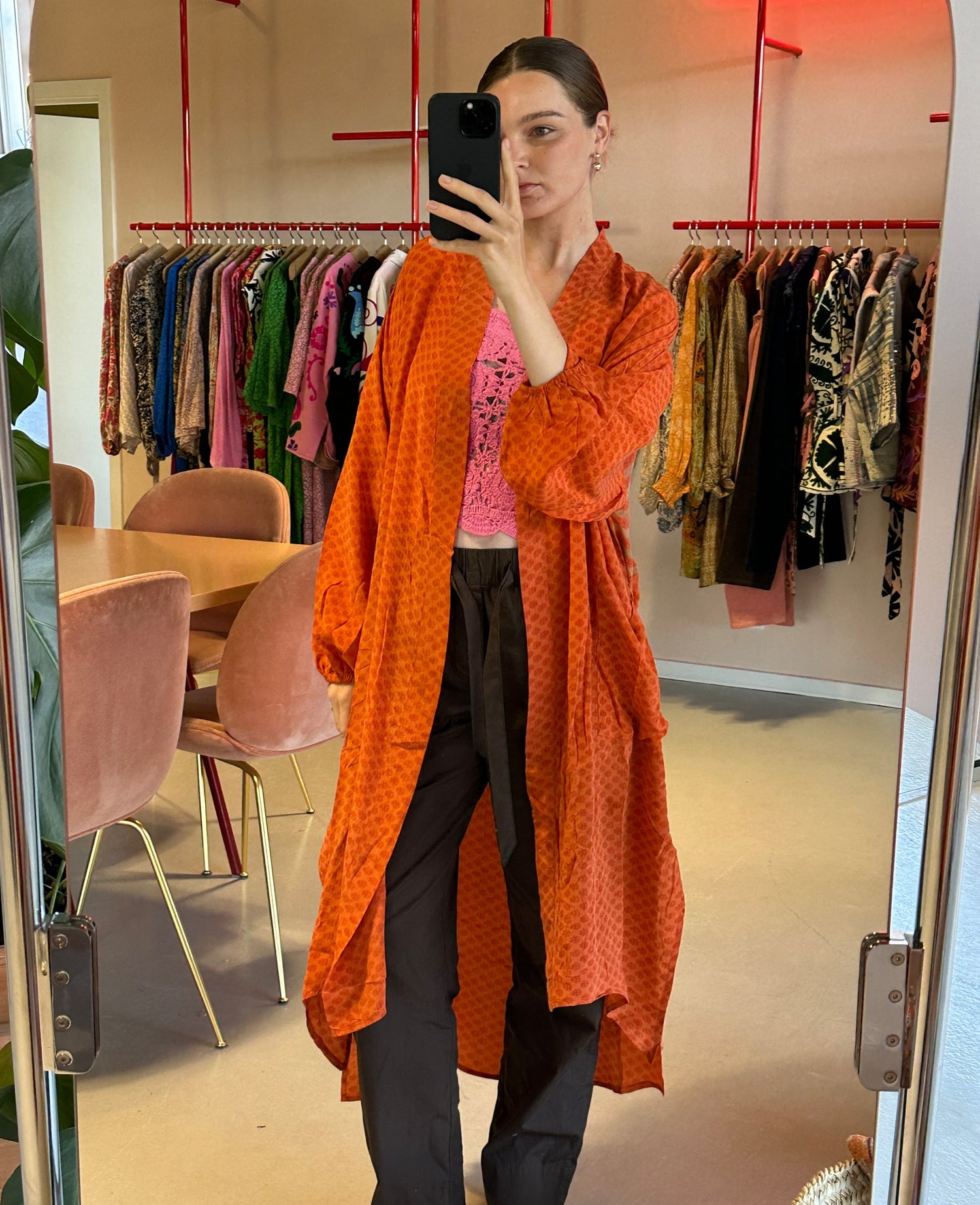 Pocket SILK Kimono - No. 74