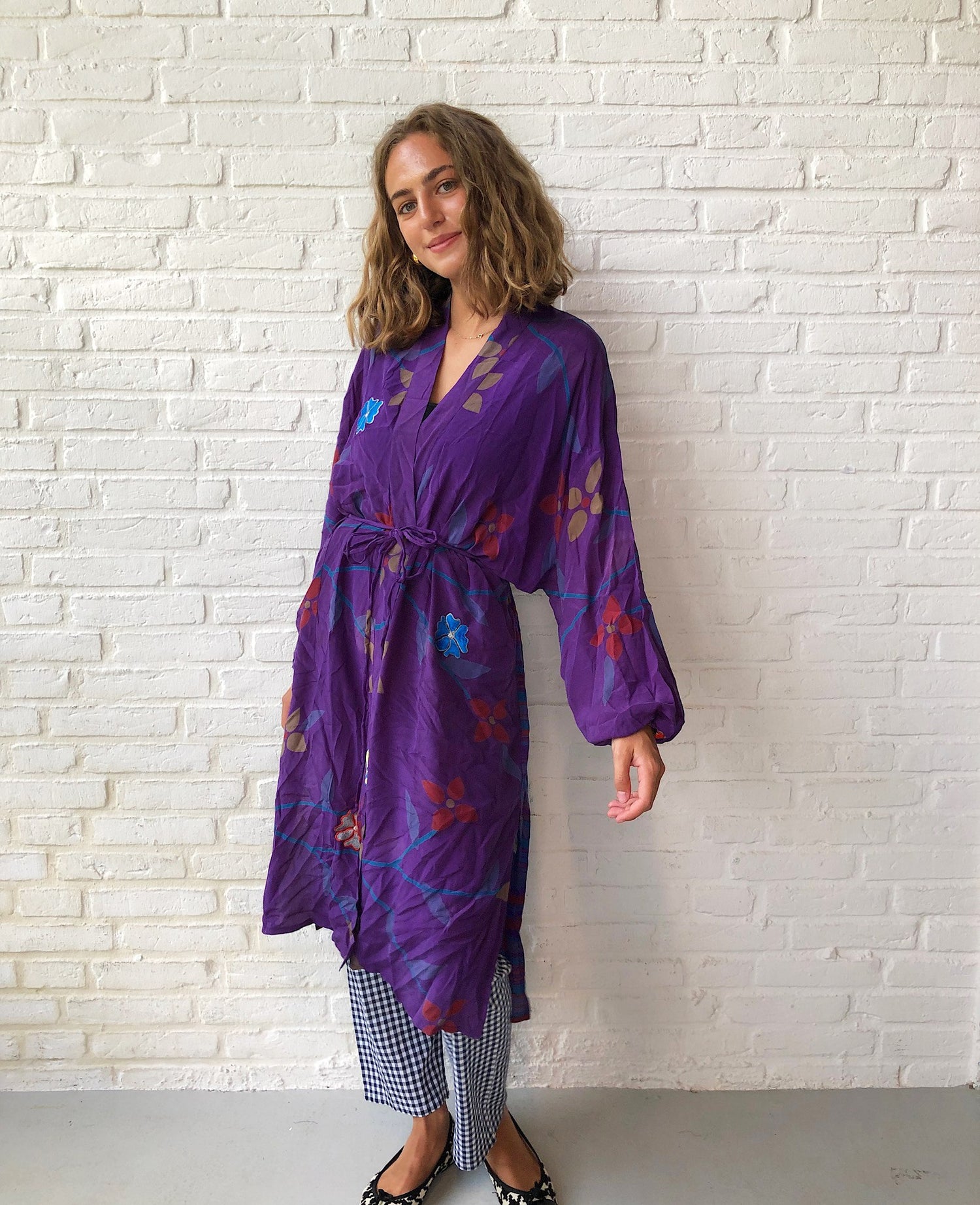 Pocket SILK Kimono - No. 83