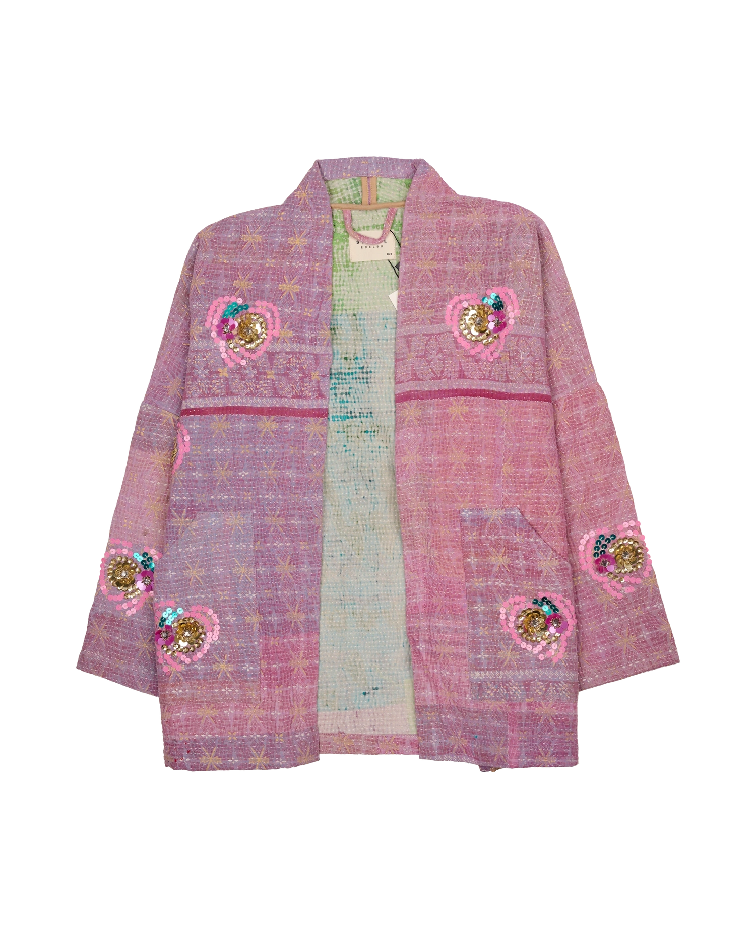 Tyler Sequins Jacket - Flowers No. 101