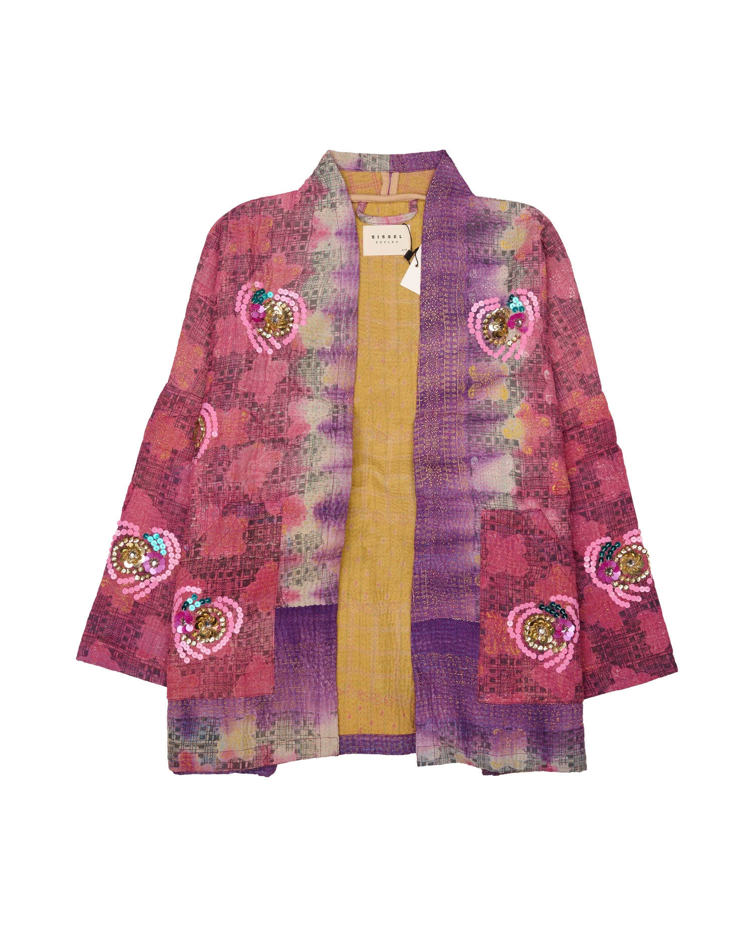 Tyler Sequins Jacket - Flowers No. 117
