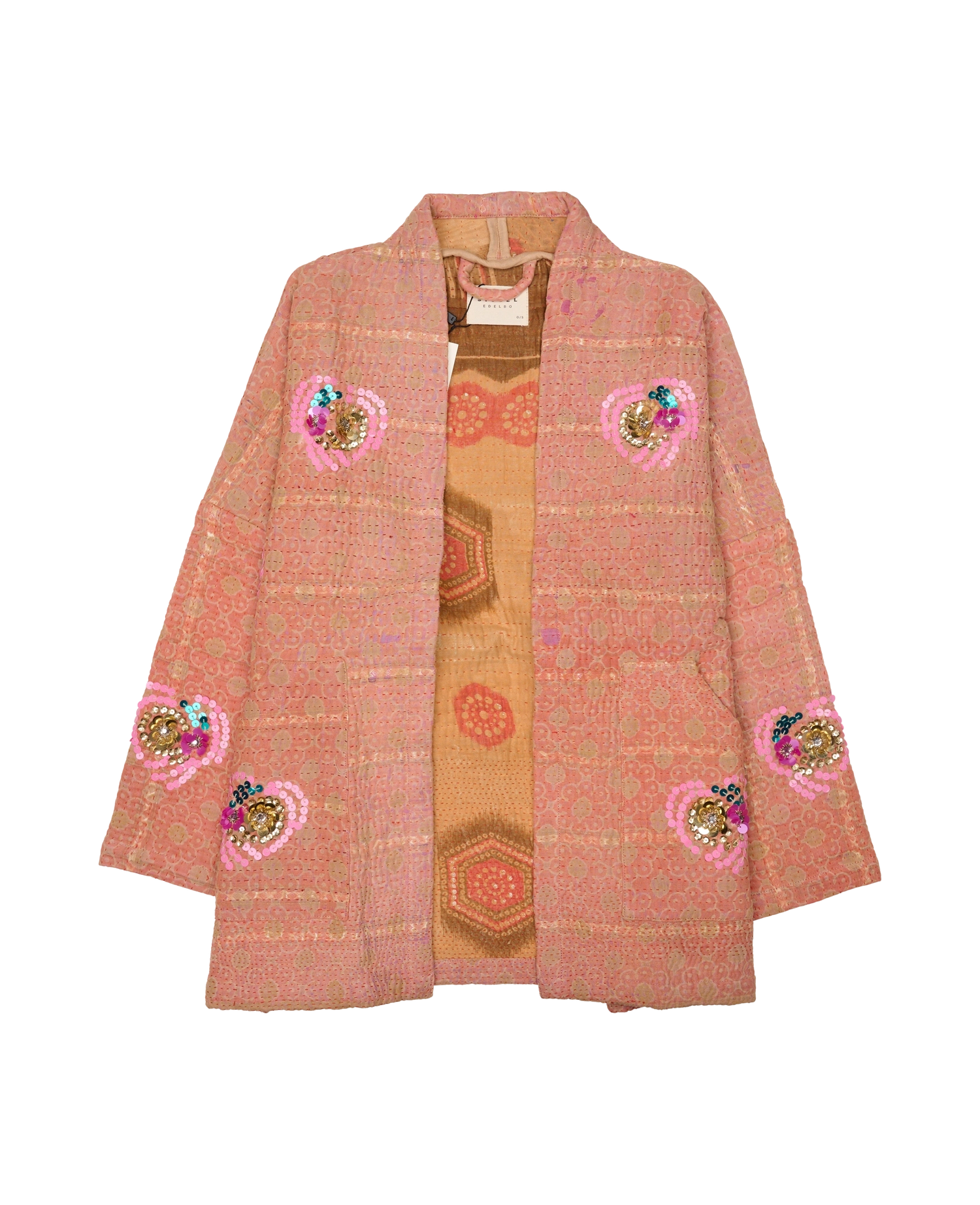 Tyler Sequins Jacket - Flowers No. 123
