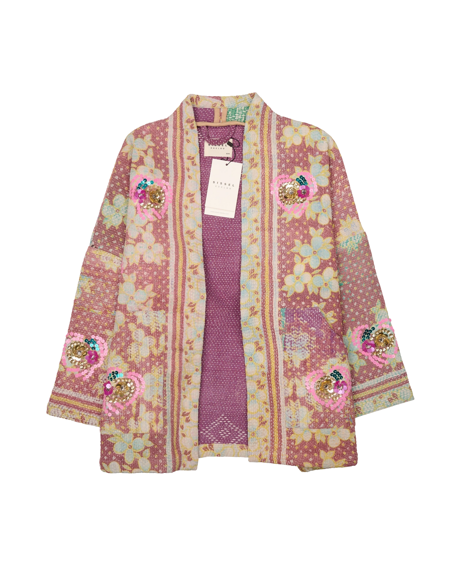 Tyler Sequins Jacket - Flowers No. 130