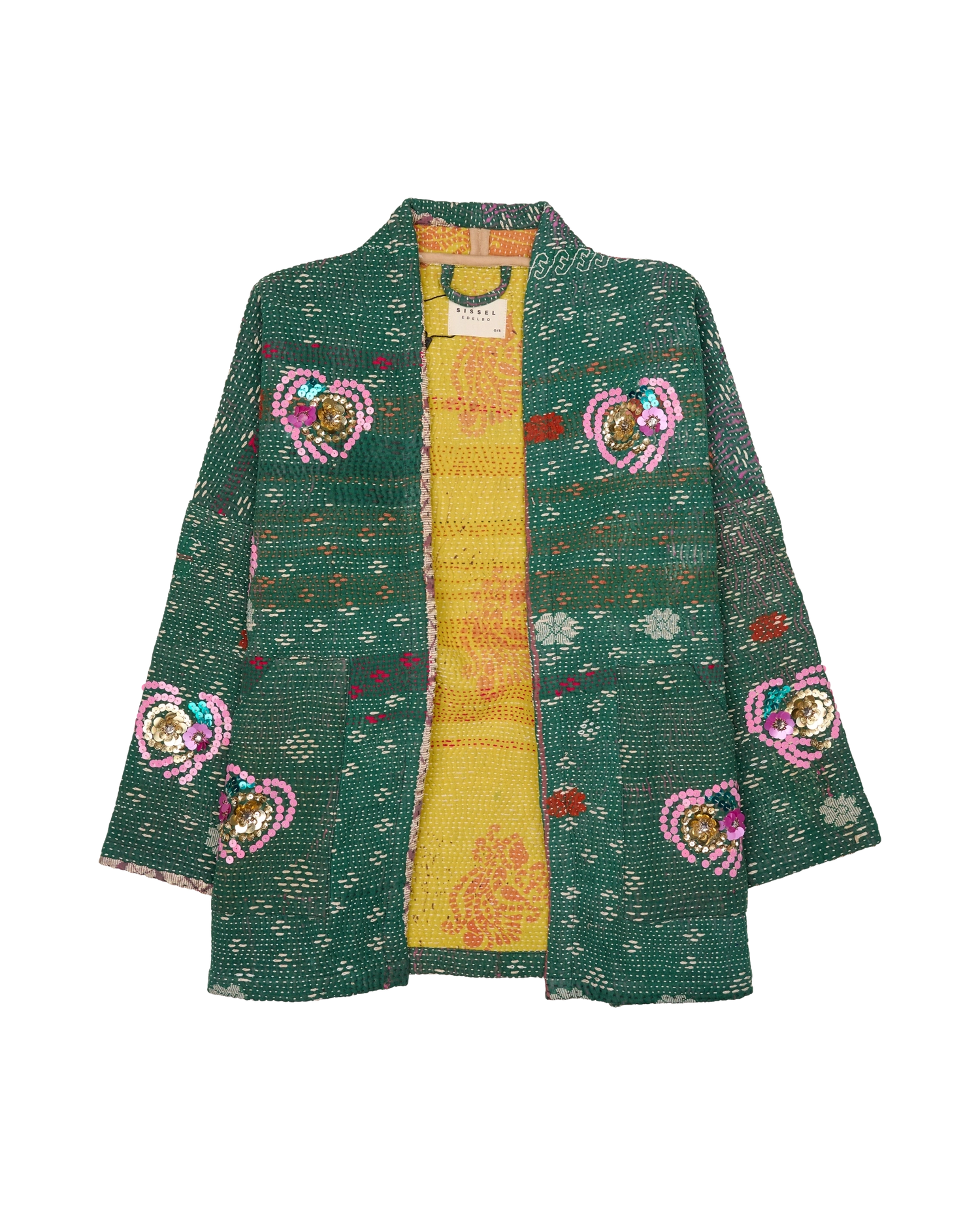 Tyler Sequins Jacket - Flowers No. 140