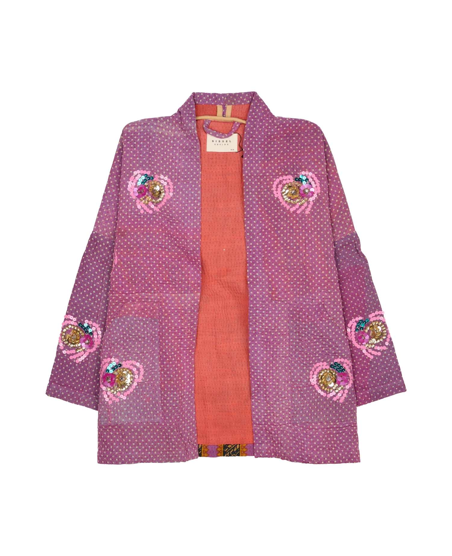 Tyler Sequins Jacket - Flowers No. 143
