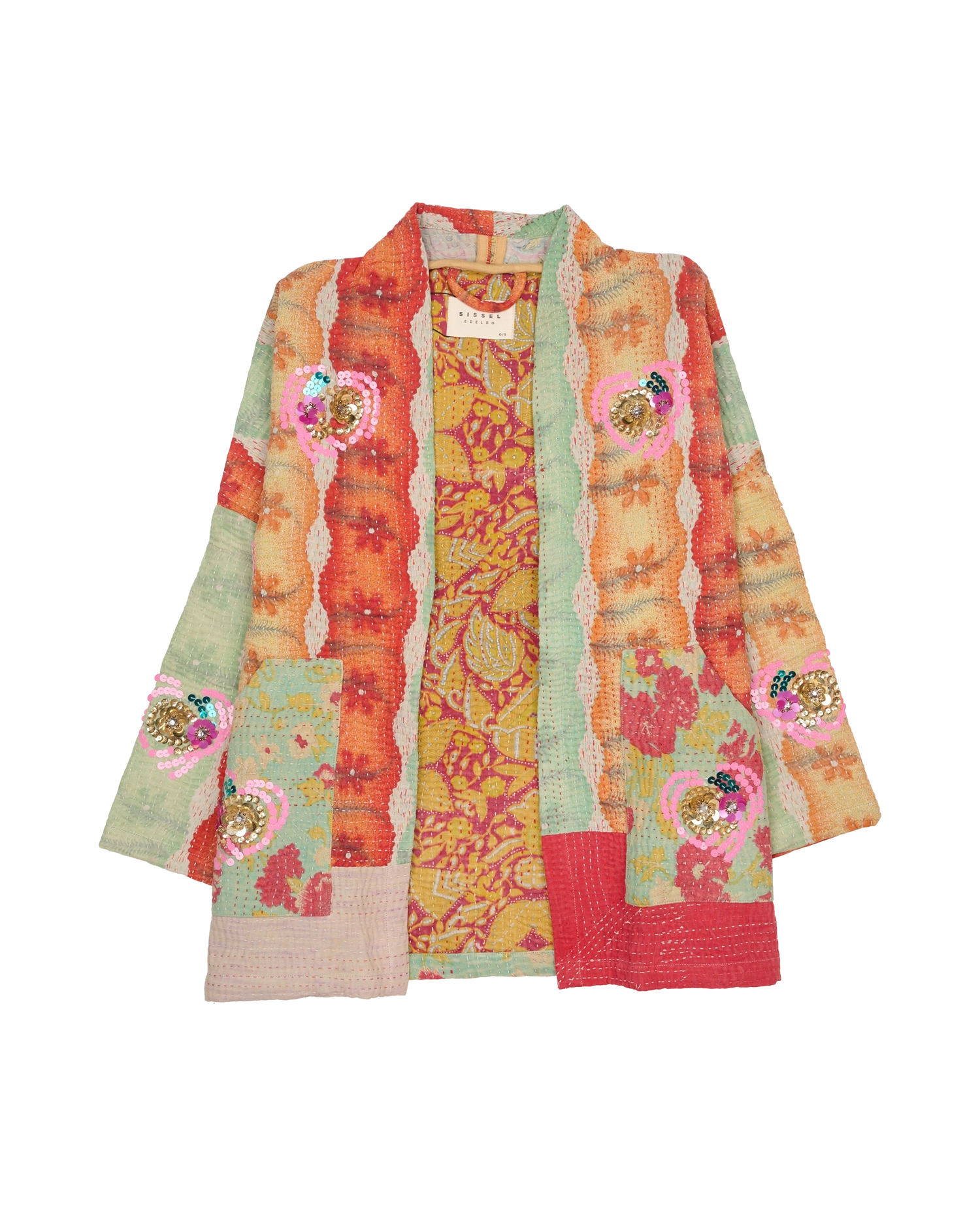 Tyler Sequins Jacket - Flowers No. 152