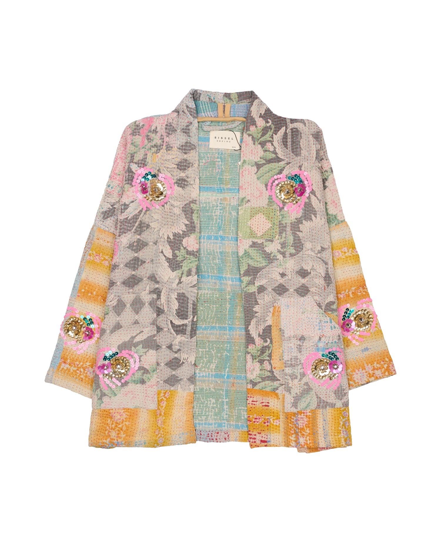 Tyler Sequins Jacket - Flowers No. 156