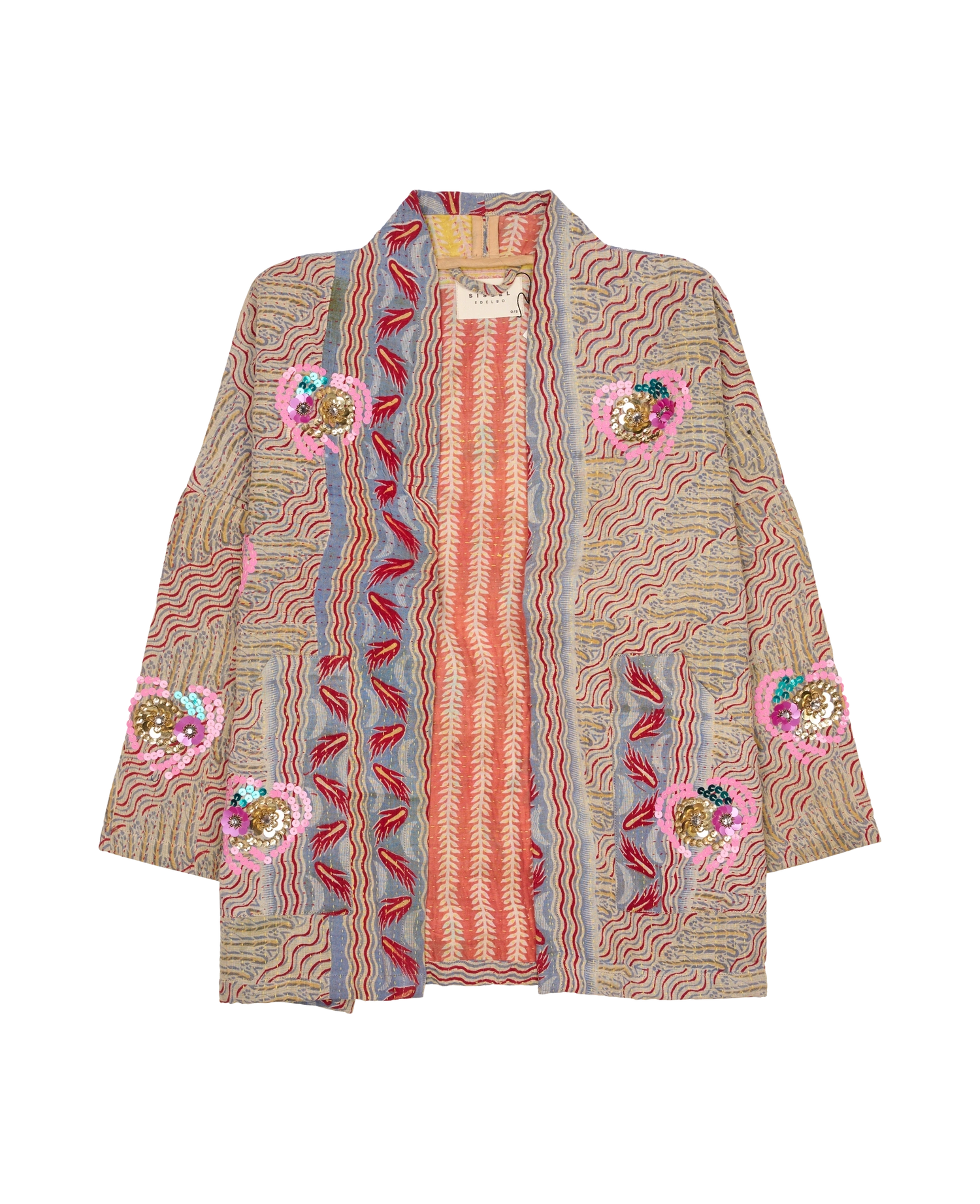 Tyler Sequins Jacket - Flowers No. 163