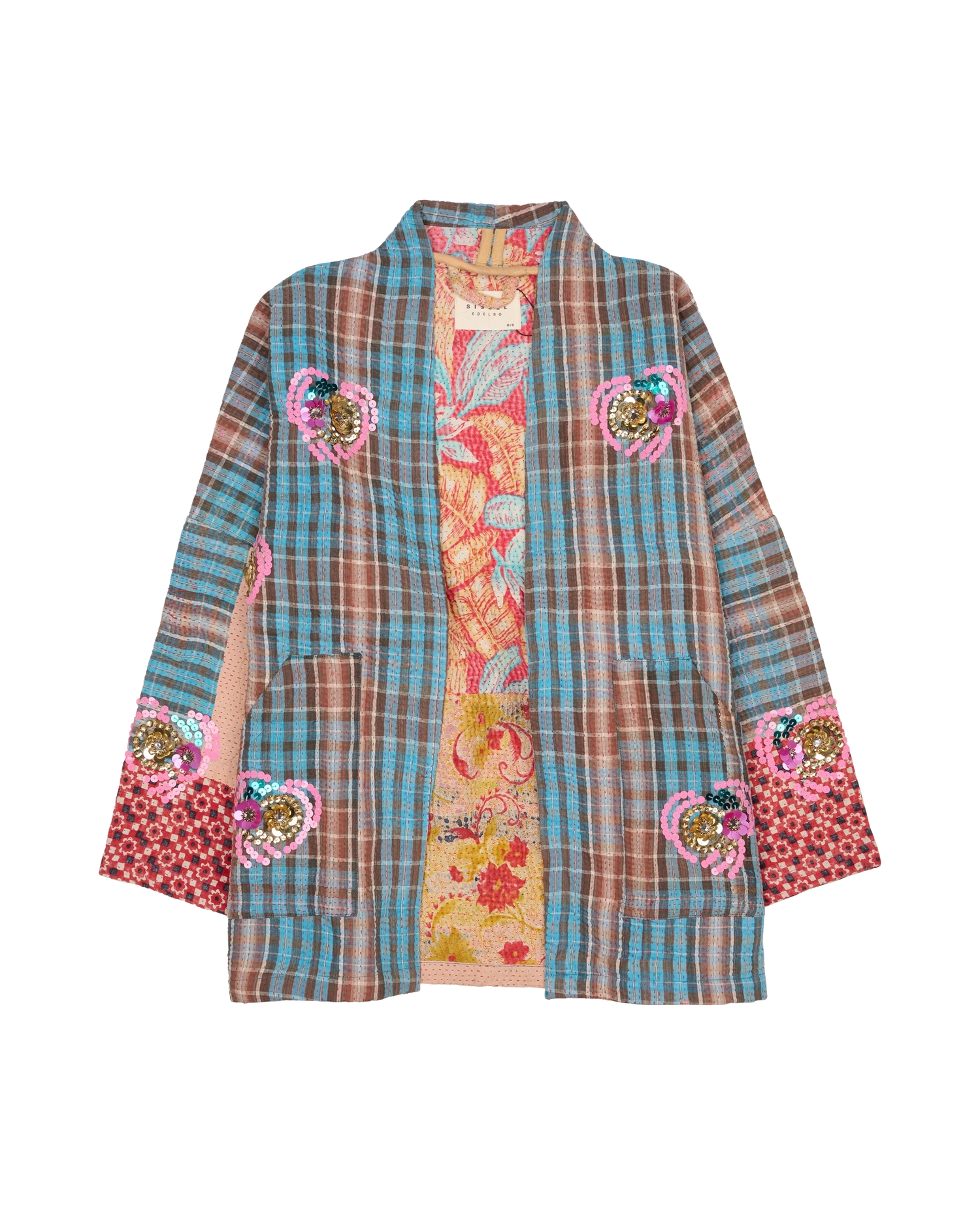 Tyler Sequins Jacket - Flowers No. 164