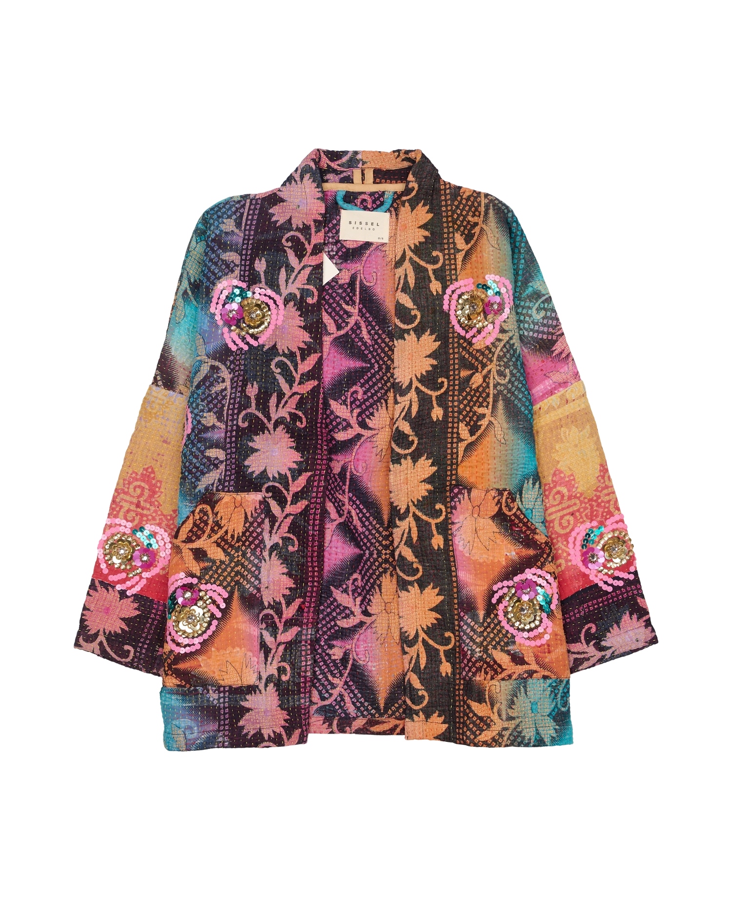 Tyler Sequins Jacket - Flowers No. 165