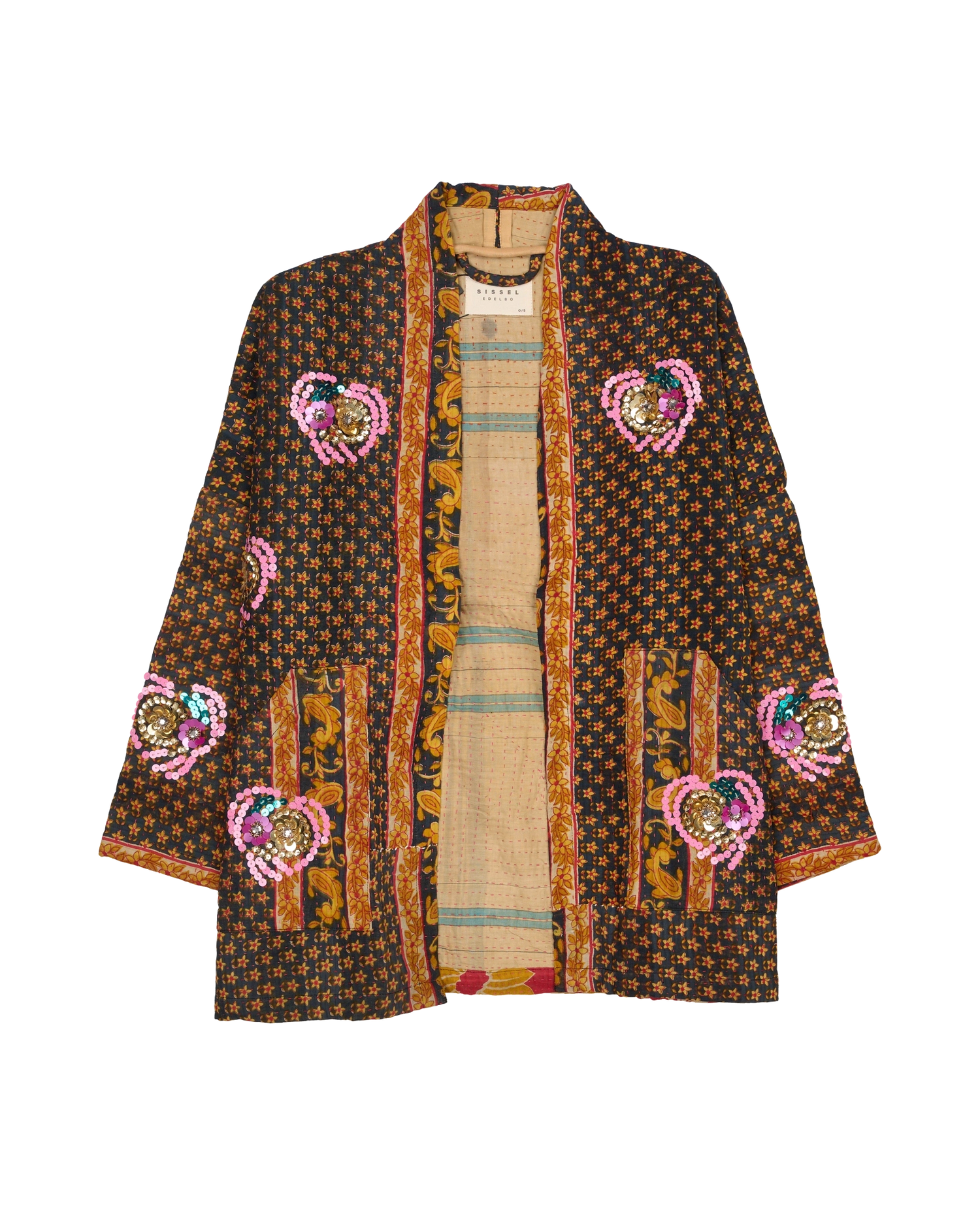 Tyler Sequins Jacket - Flowers No. 167