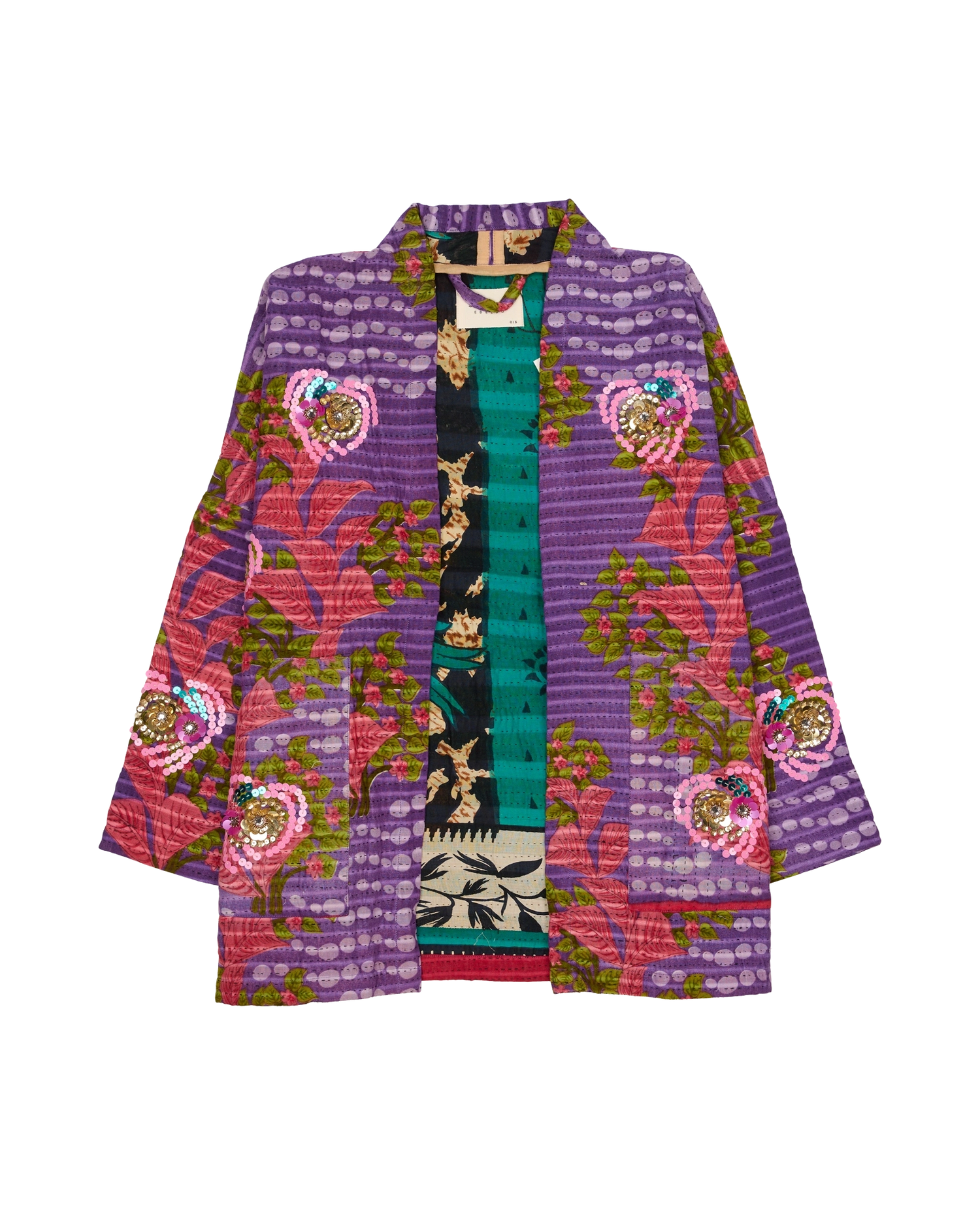 Tyler Sequins Jacket - Flowers No. 168