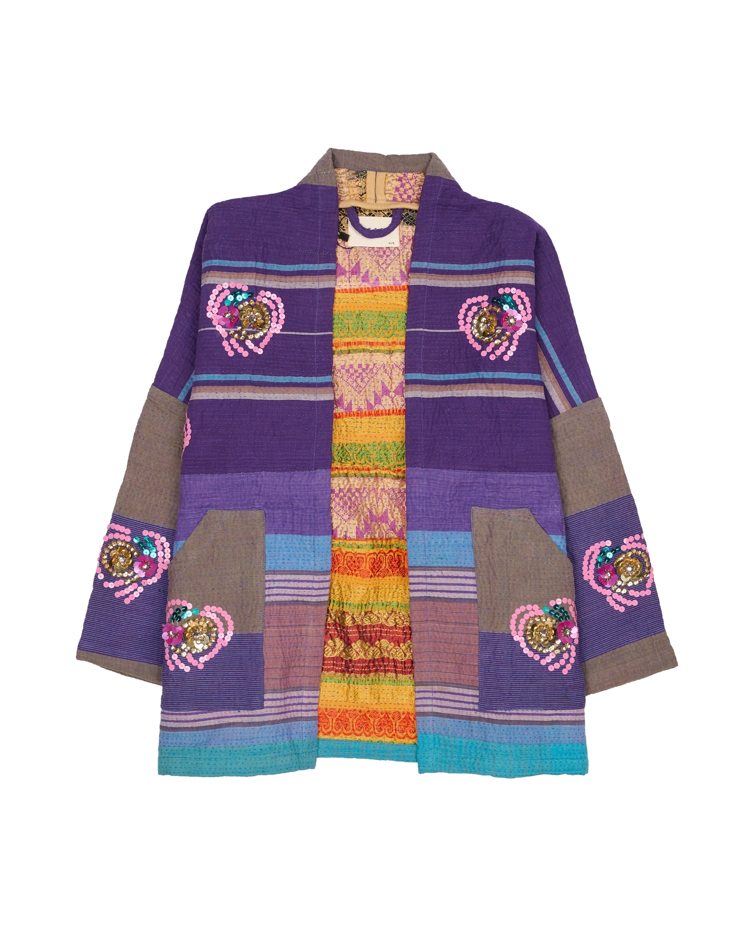 Tyler Sequins Jacket - Flowers No. 178