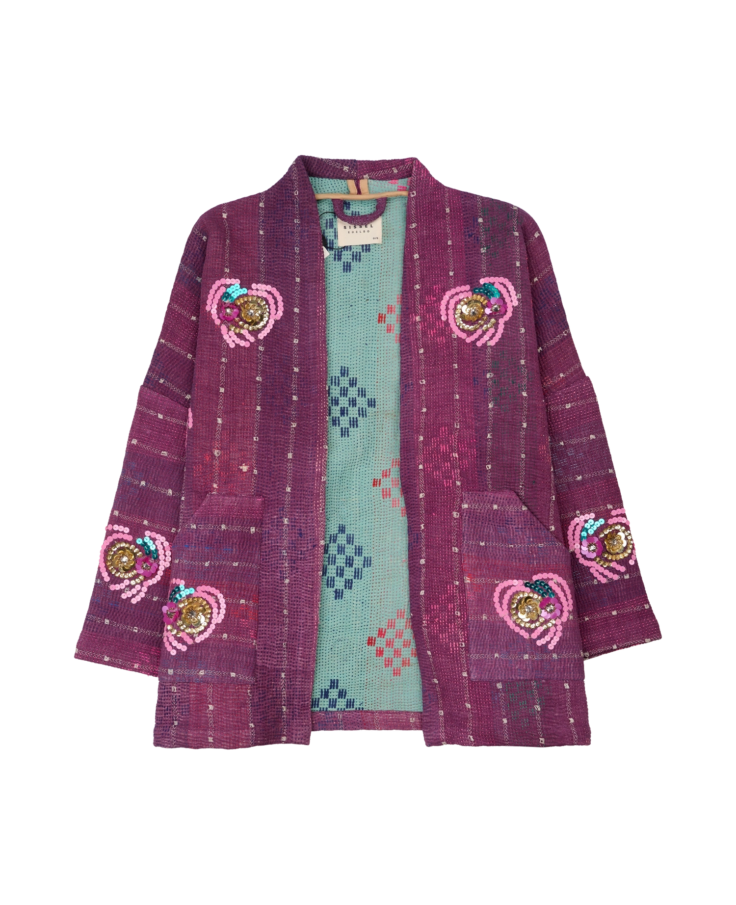 Tyler Sequins Jacket - Flowers No. 187
