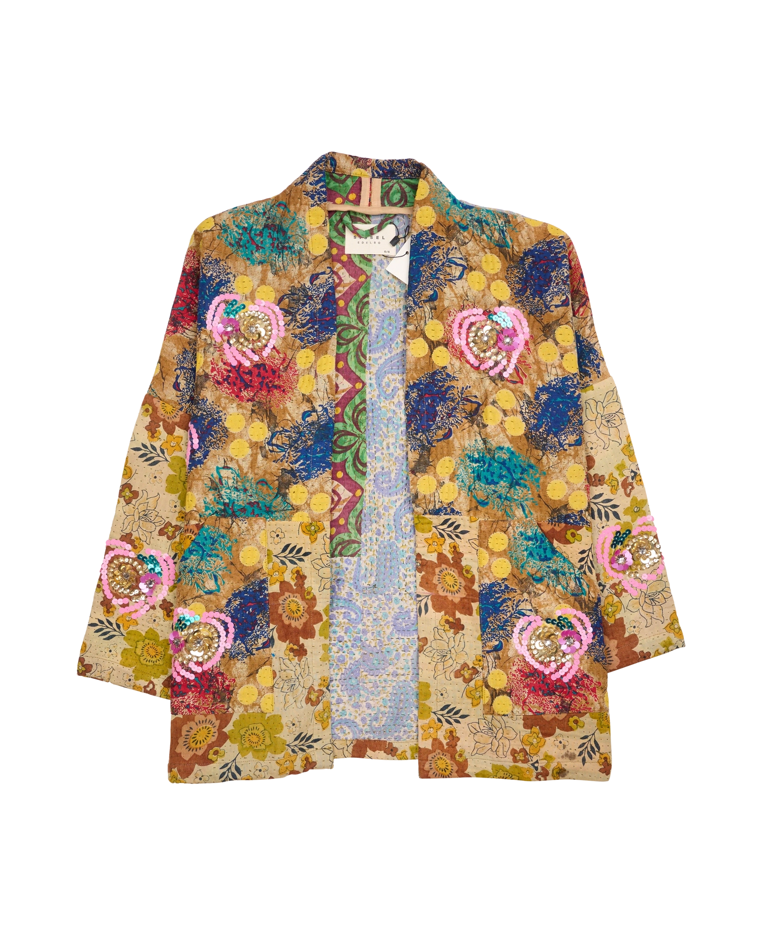 Tyler Sequins Jacket - Flowers No. 194
