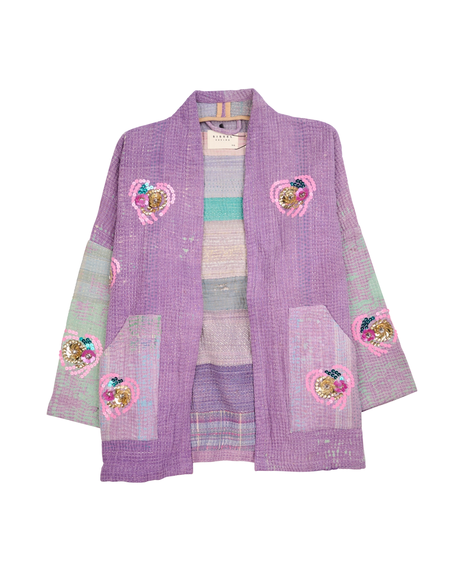 Tyler Sequins Jacket - Flowers No. 195