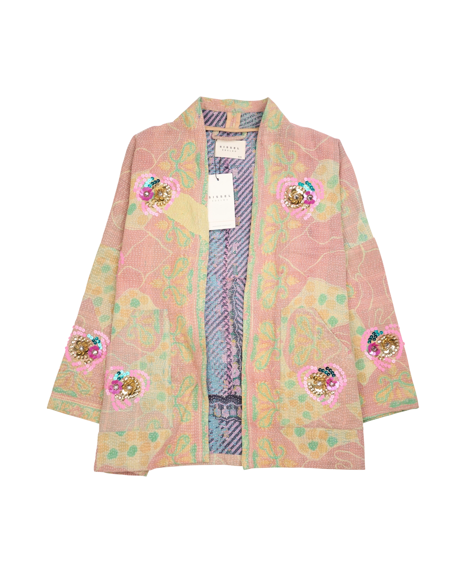 Tyler Sequins Jacket - Flowers No. 197