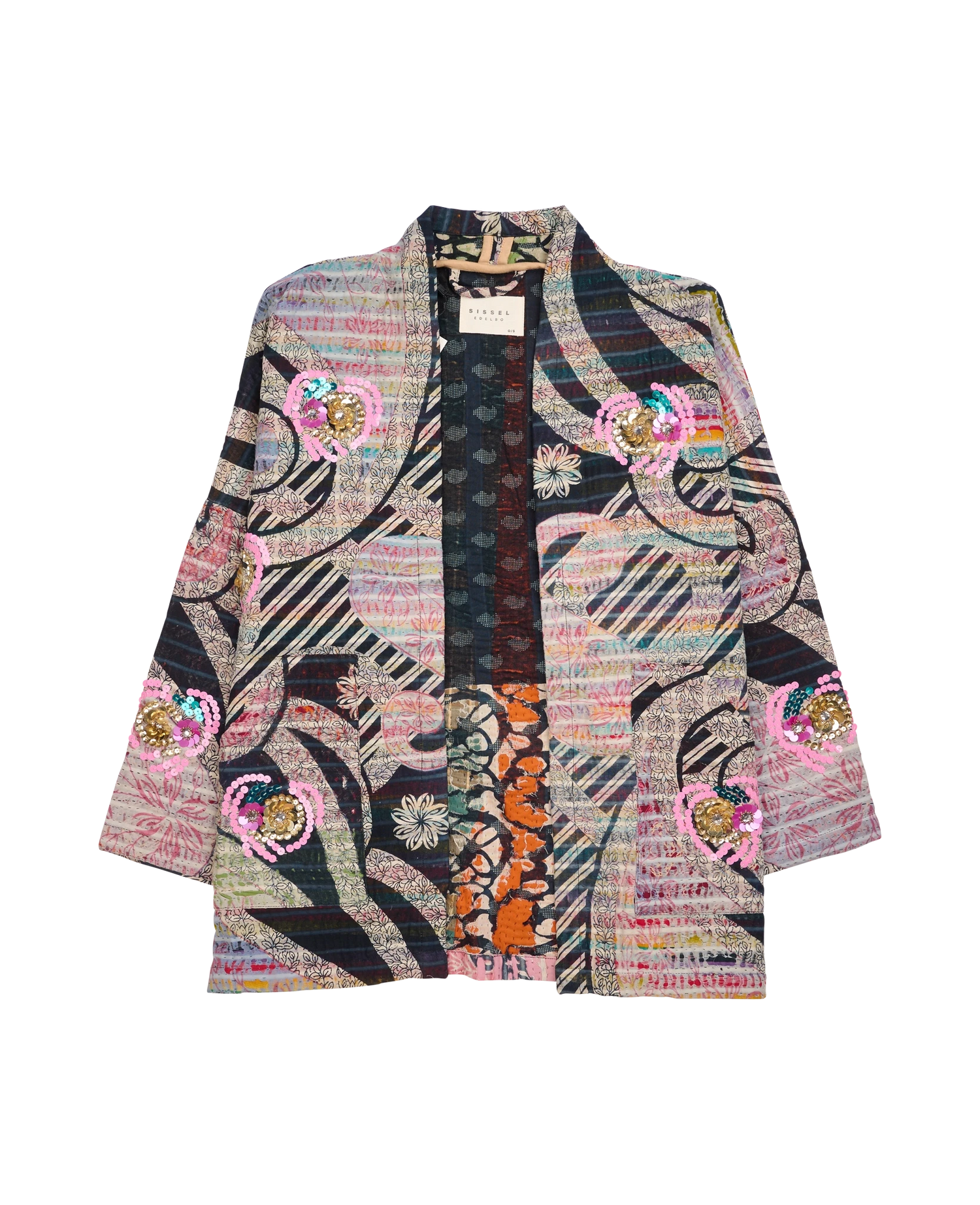 Tyler Sequins Jacket - Flowers No. 200