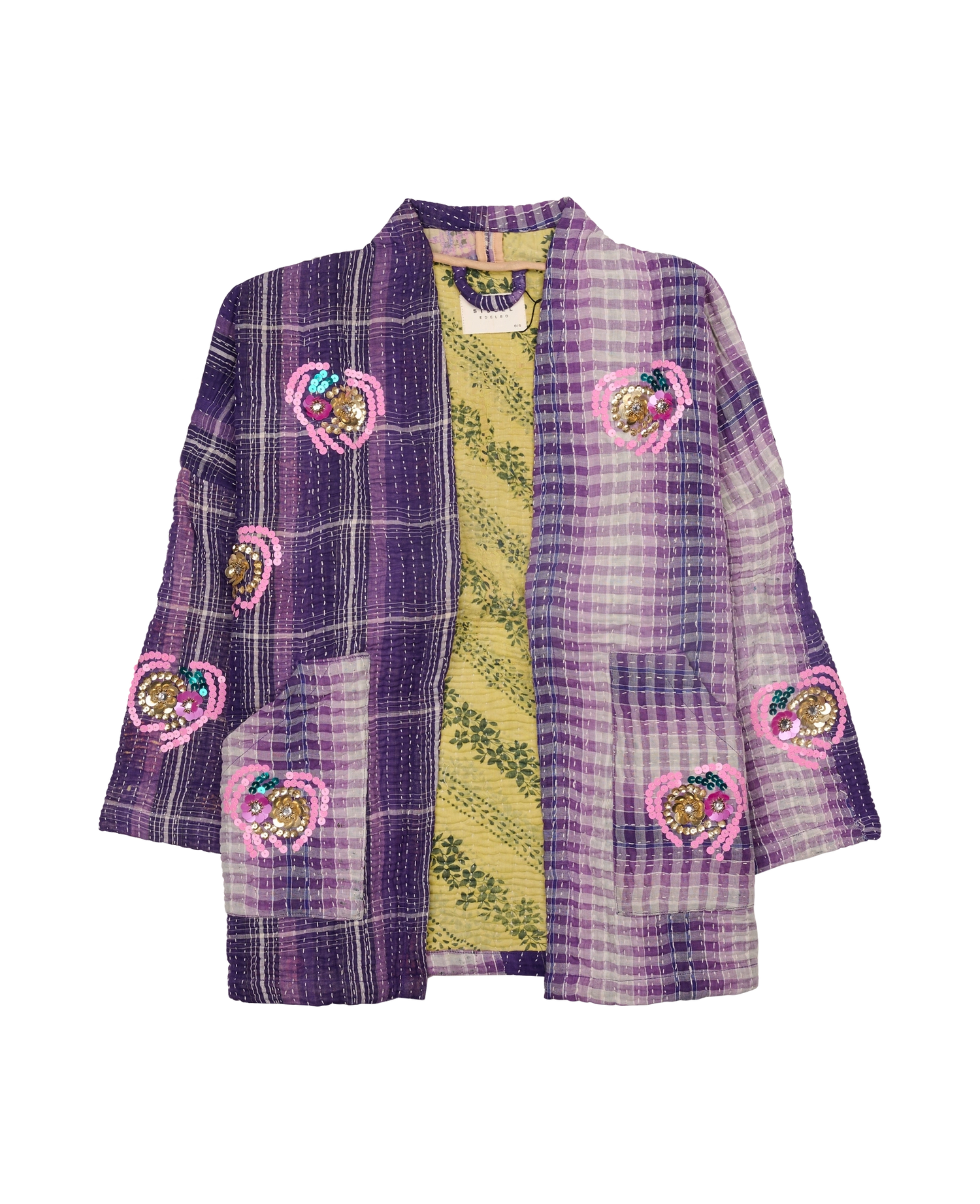 Tyler Sequins Jacket - Flowers No. 32