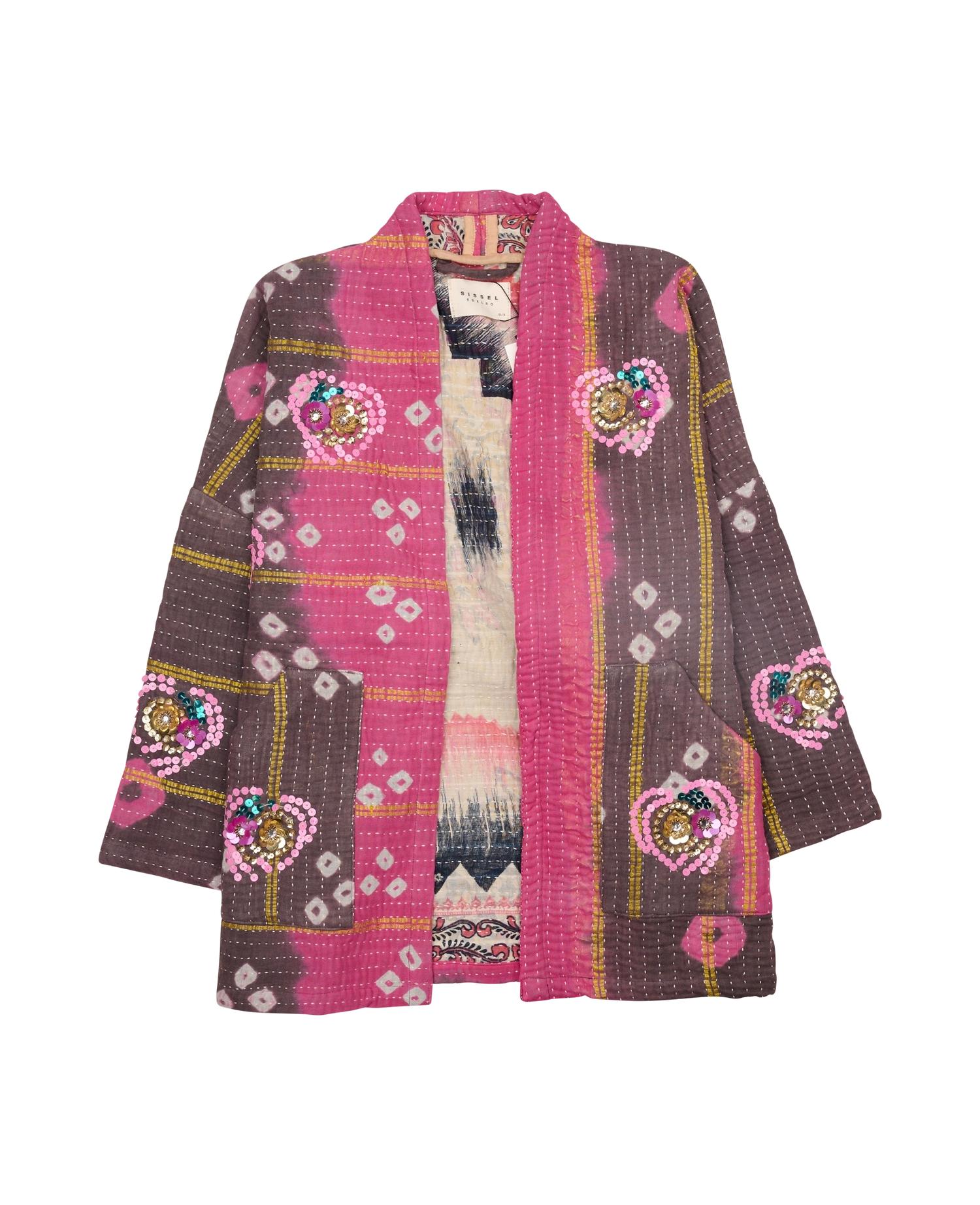 Tyler Sequins Jacket - Flowers No. 43
