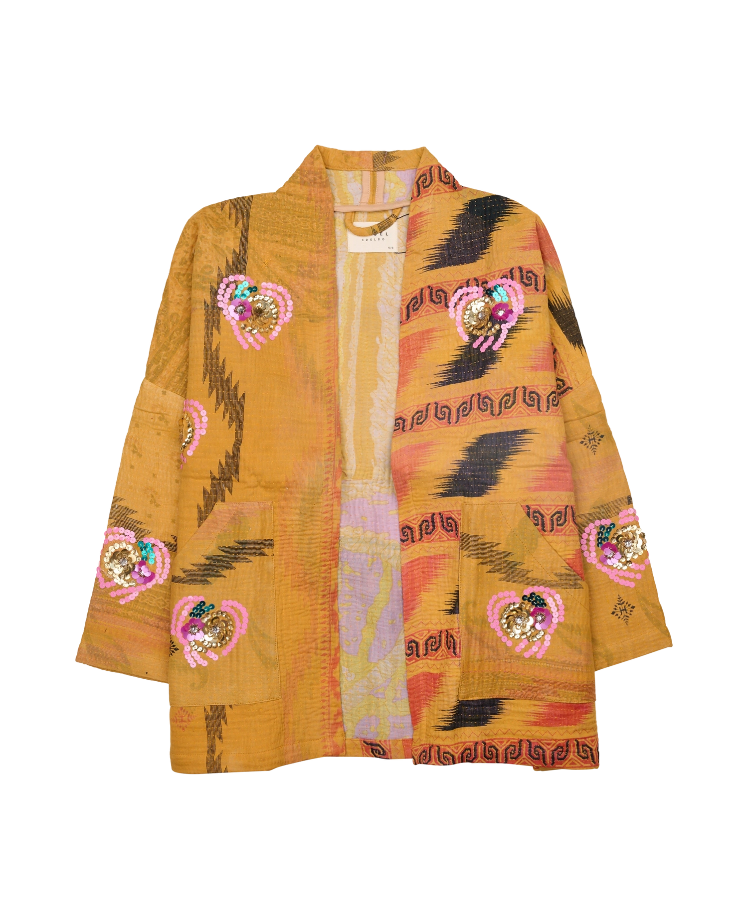 Tyler Sequins Jacket - Flowers No. 48