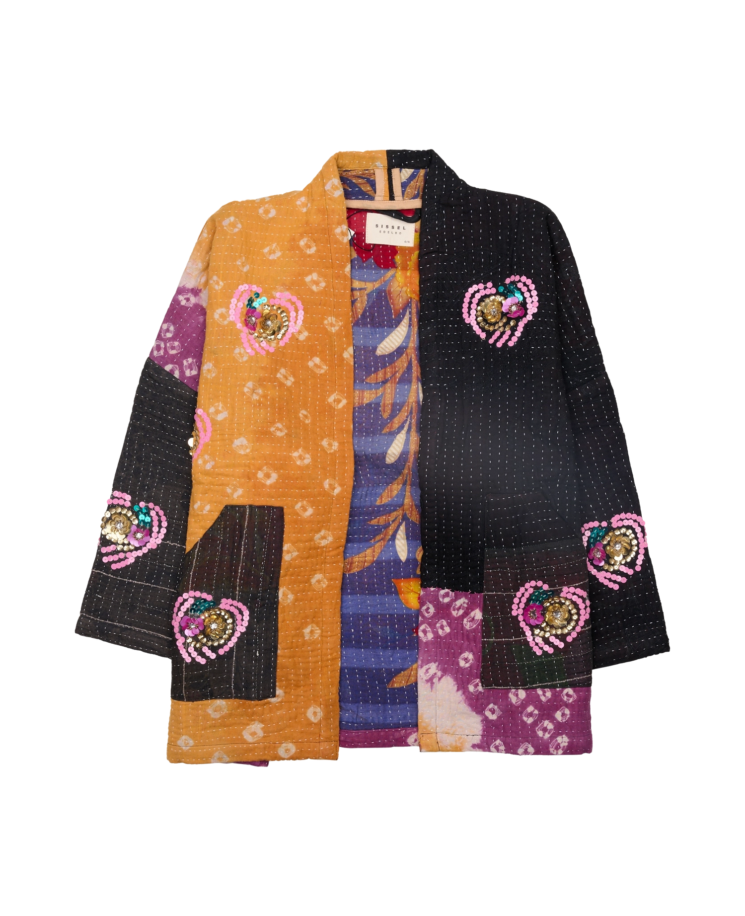 Tyler Sequins Jacket - Flowers No. 49