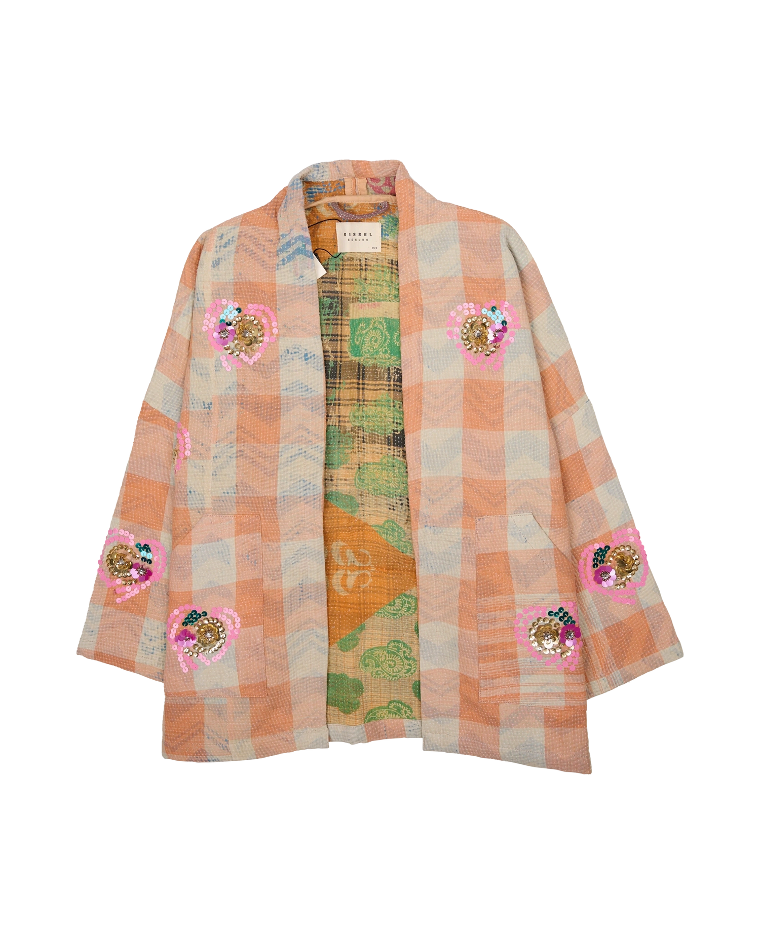 Tyler Sequins Jacket - Flowers No. 61