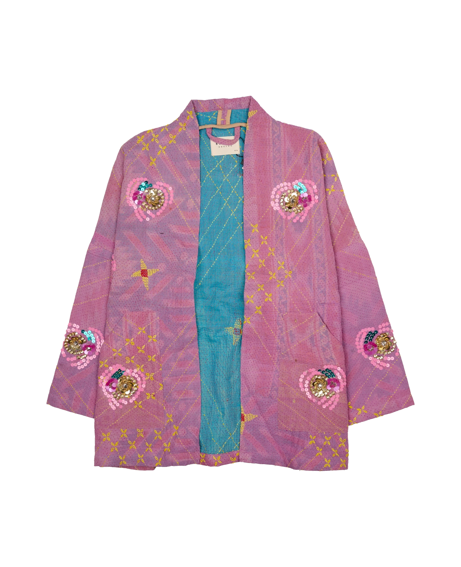 Tyler Sequins Jacket - Flowers No. 64