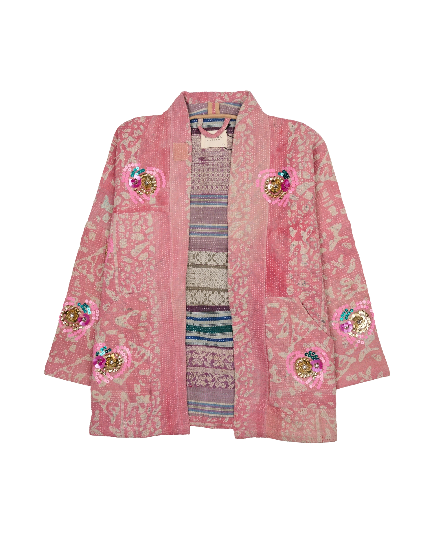 Tyler Sequins Jacket - Flowers No. 67
