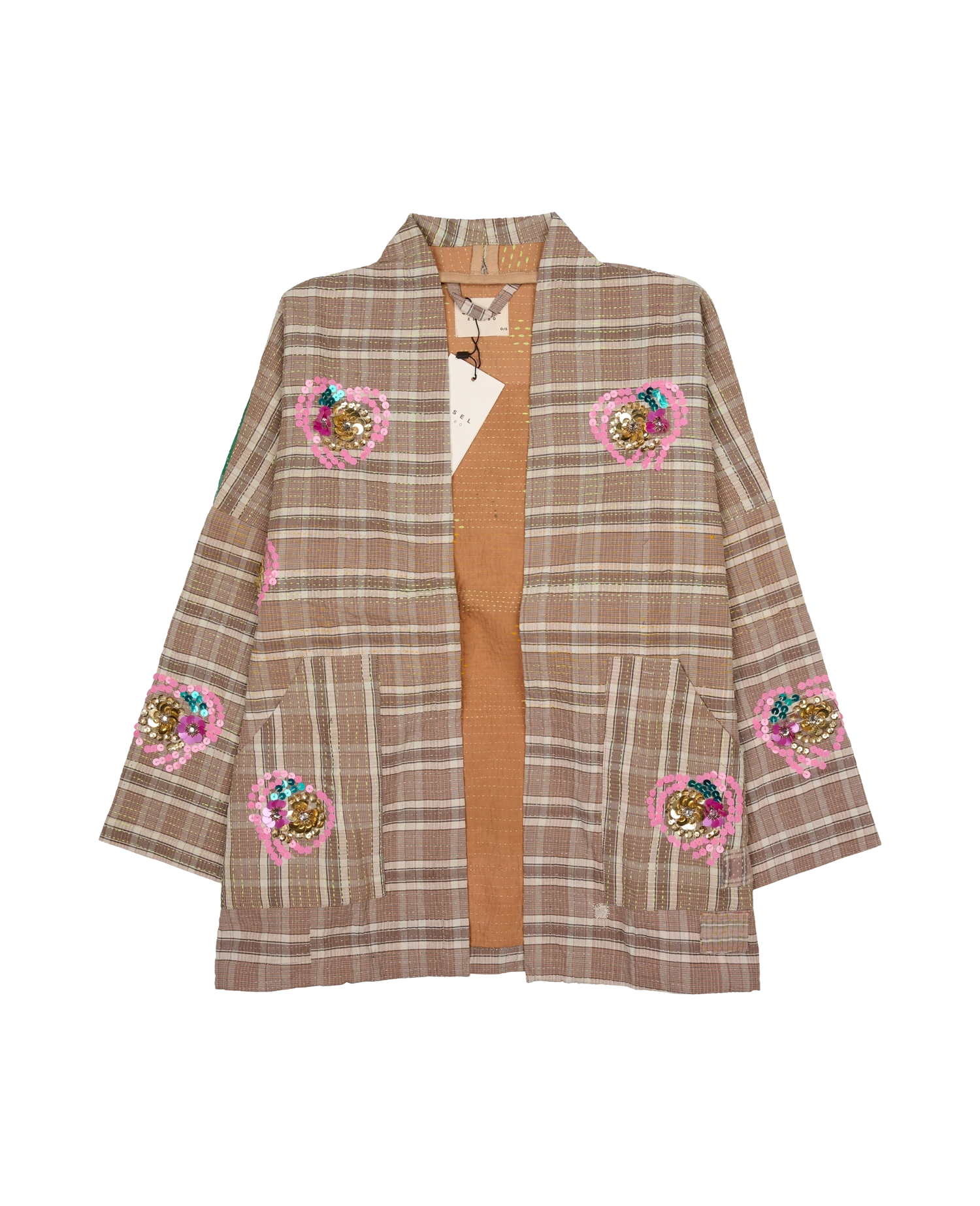 Tyler Sequins Jacket - Flowers No. 68