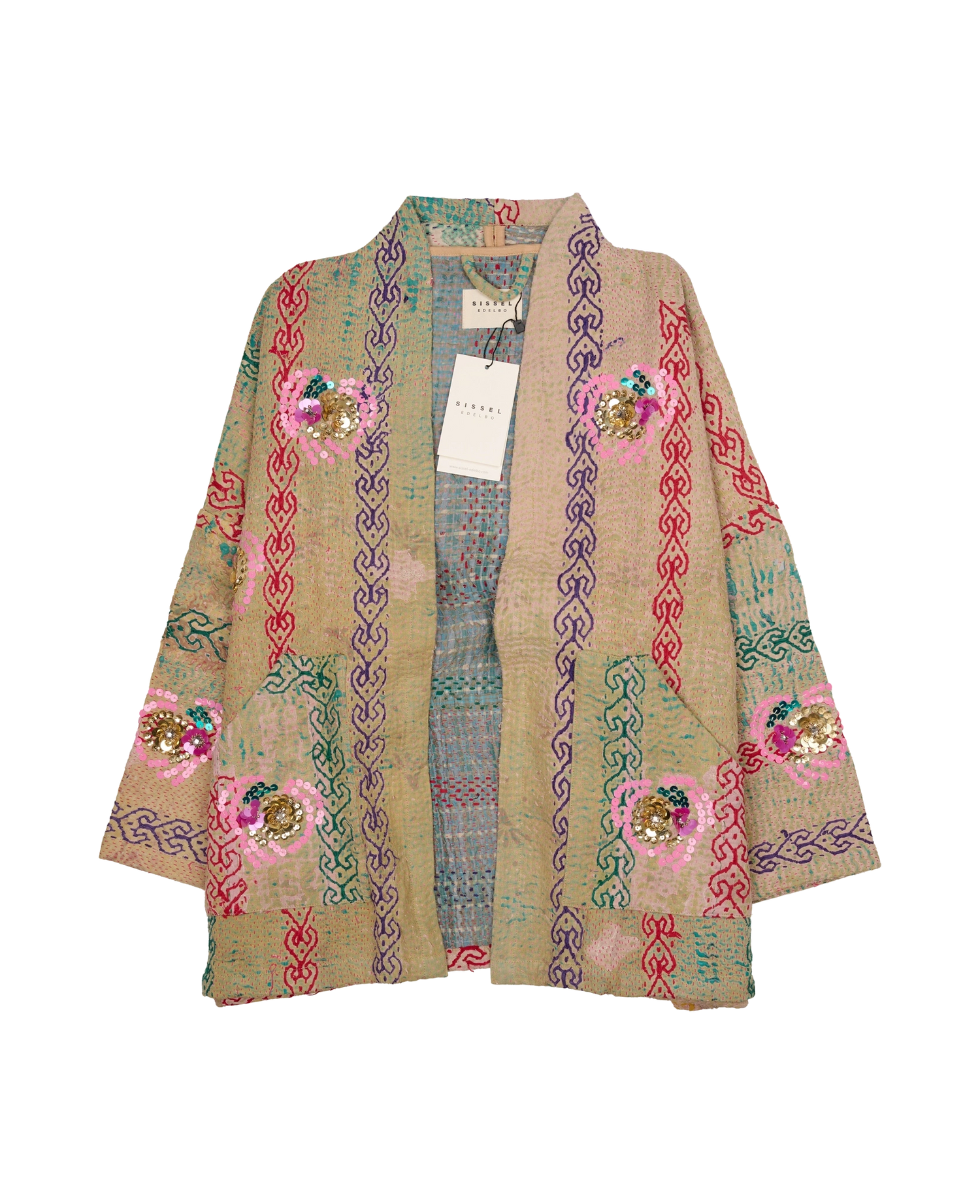 Tyler Sequins Jacket - Flowers No. 70