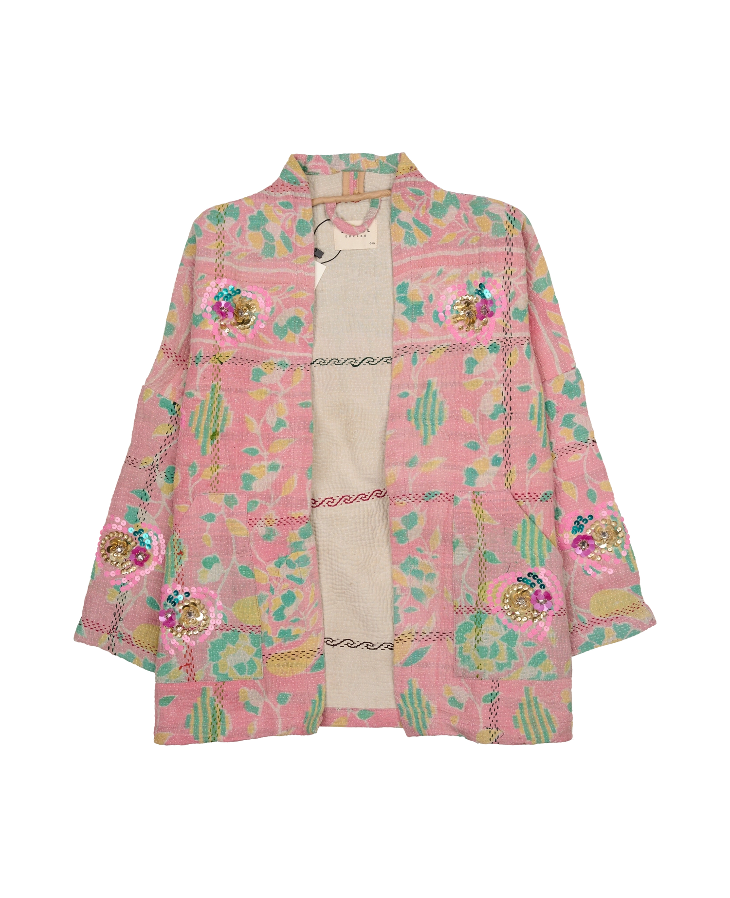 Tyler Sequins Jacket - Flowers No. 75