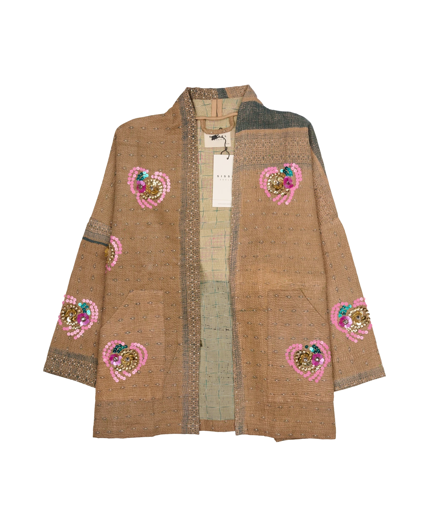 Tyler Sequins Jacket - Flowers No. 77