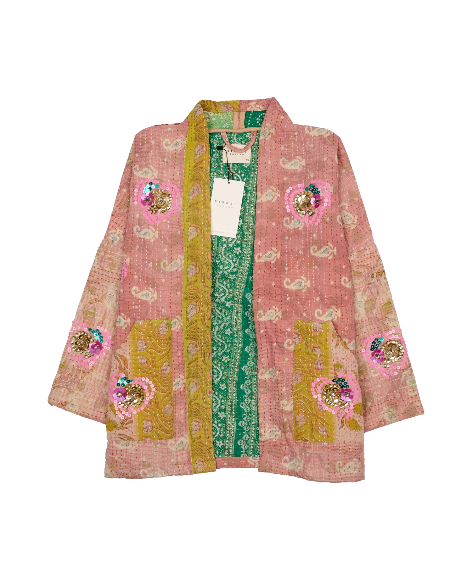 Tyler Sequins Jacket - Flowers No. 79