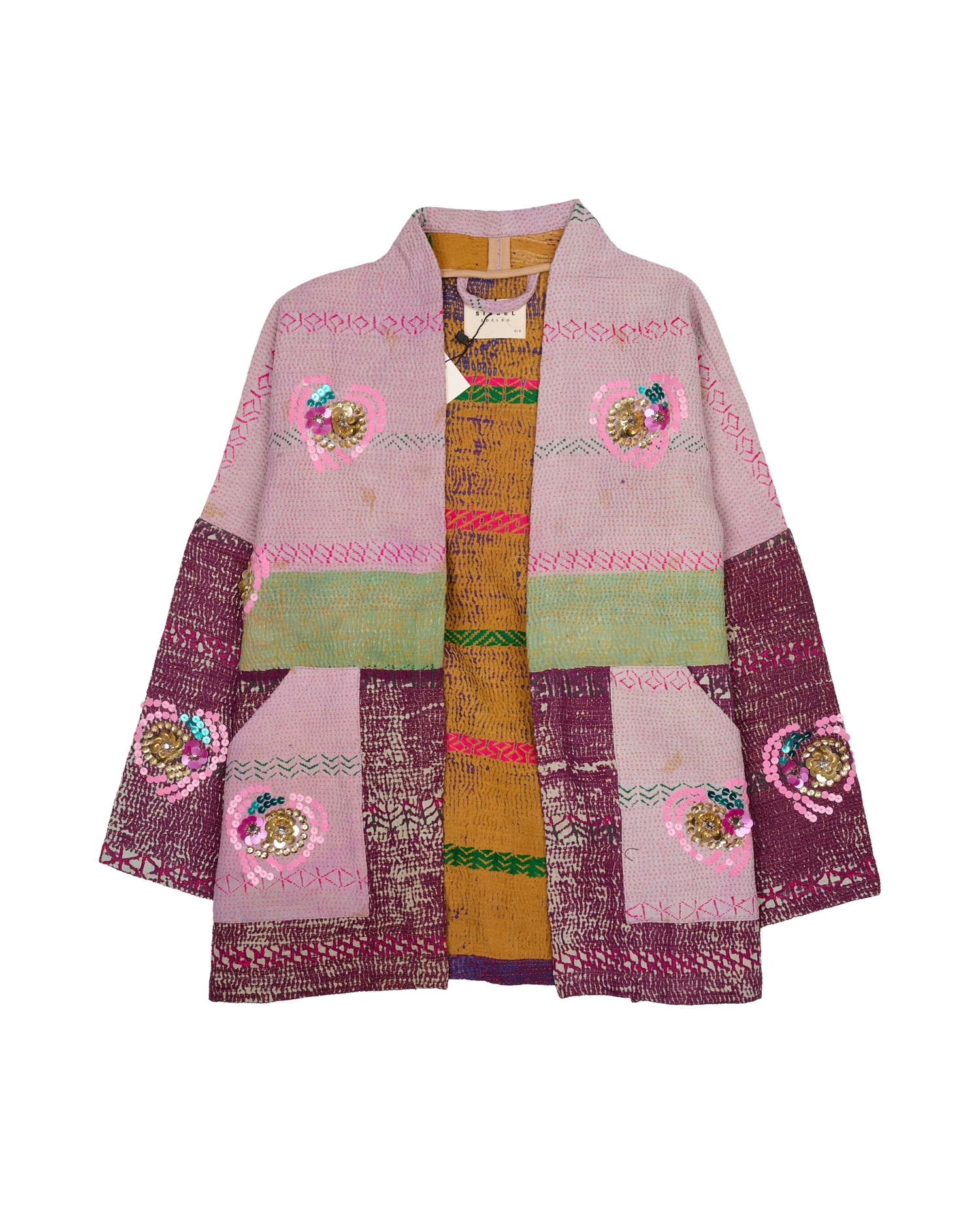 Tyler Sequins Jacket - Flowers No. 83