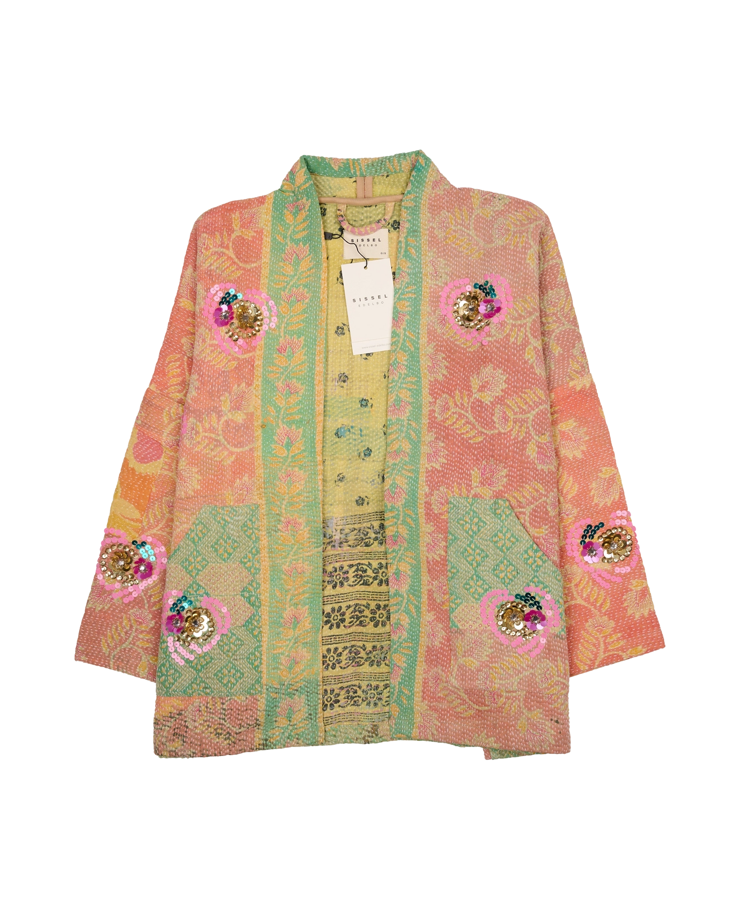 Tyler Sequins Jacket - Flowers No. 84