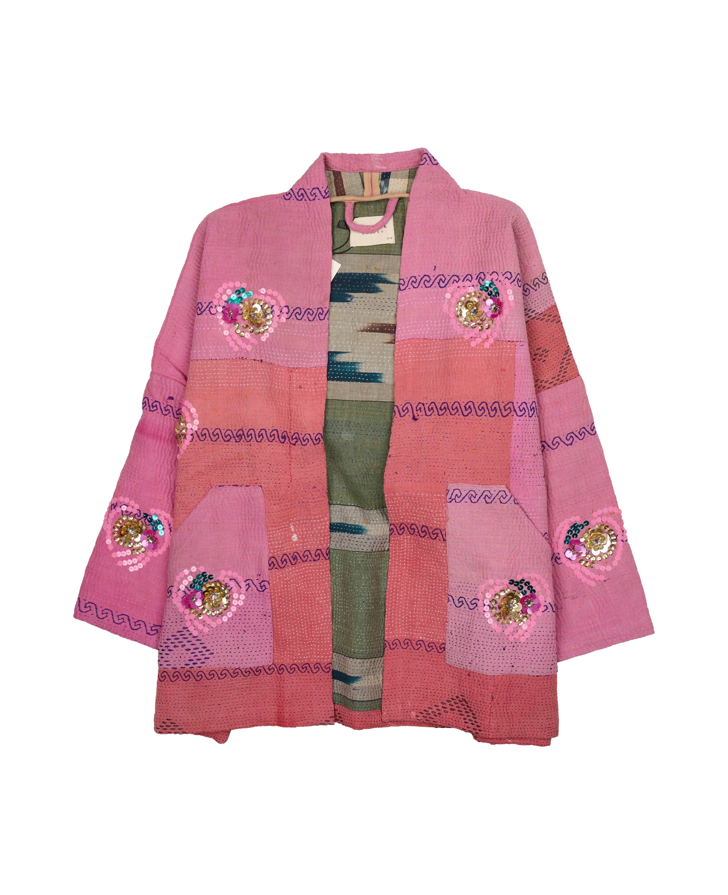 Tyler Sequins Jacket - Flowers No. 90