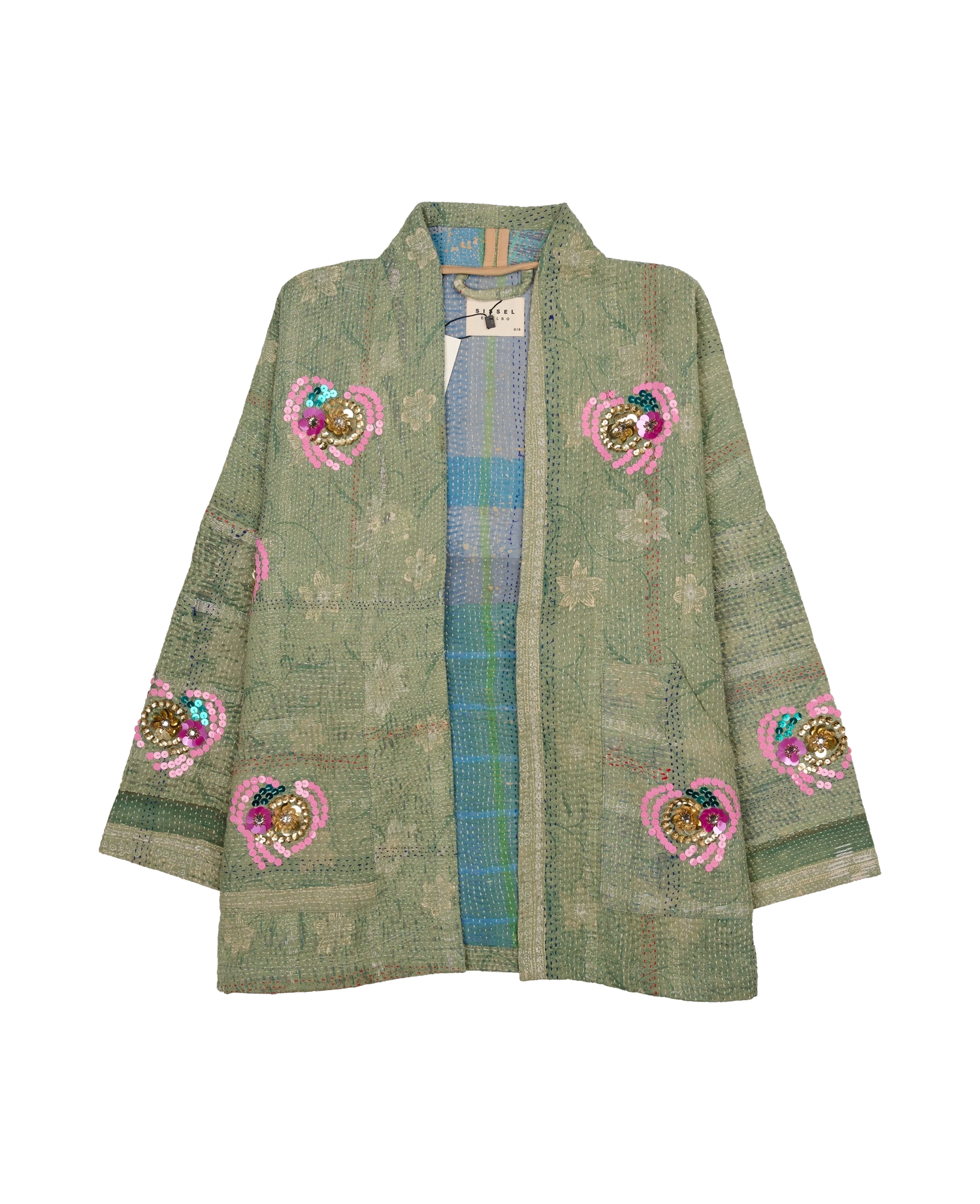 Tyler Sequins Jacket - Flowers No. 91