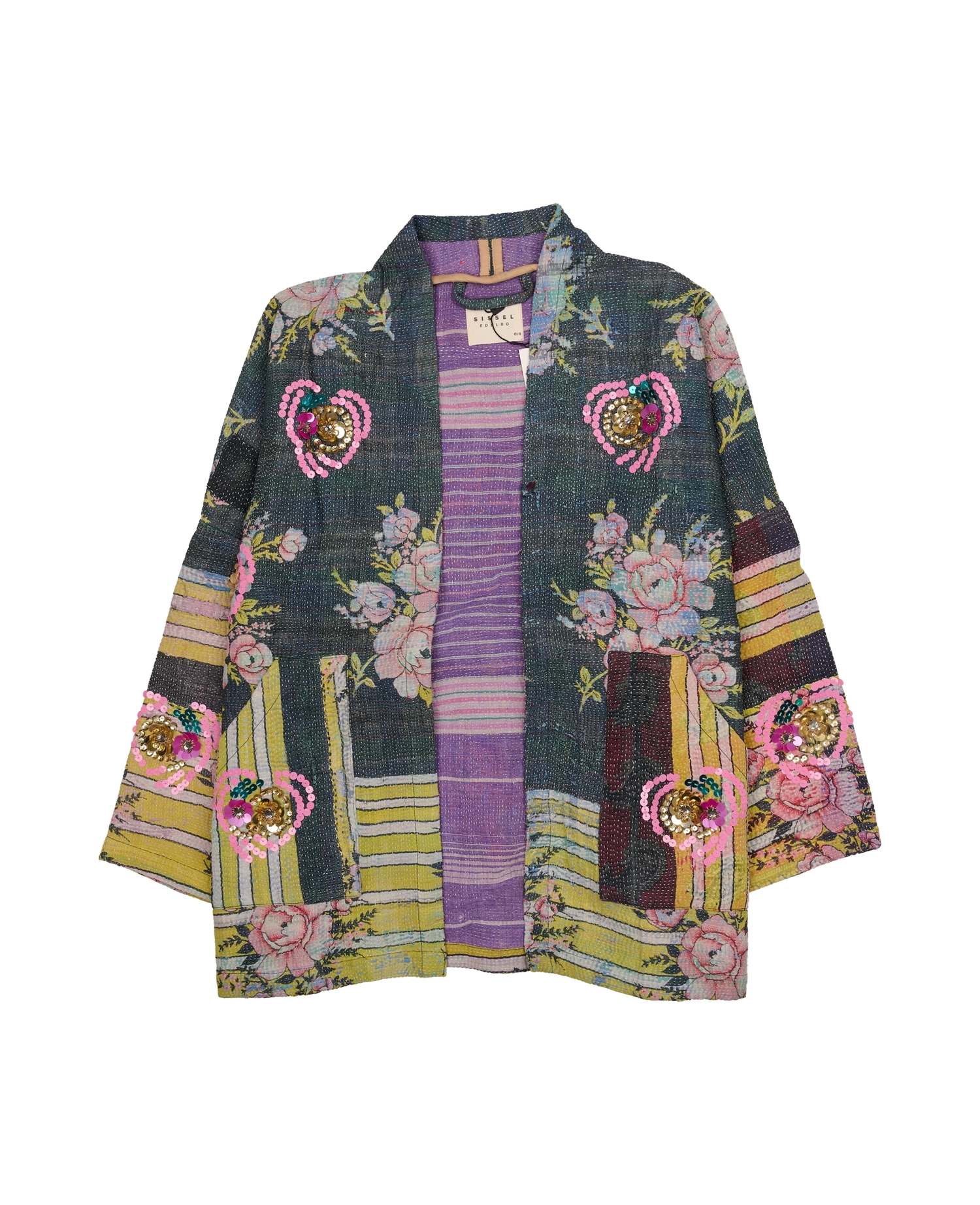 Tyler Sequins Jacket - Flowers No. 96